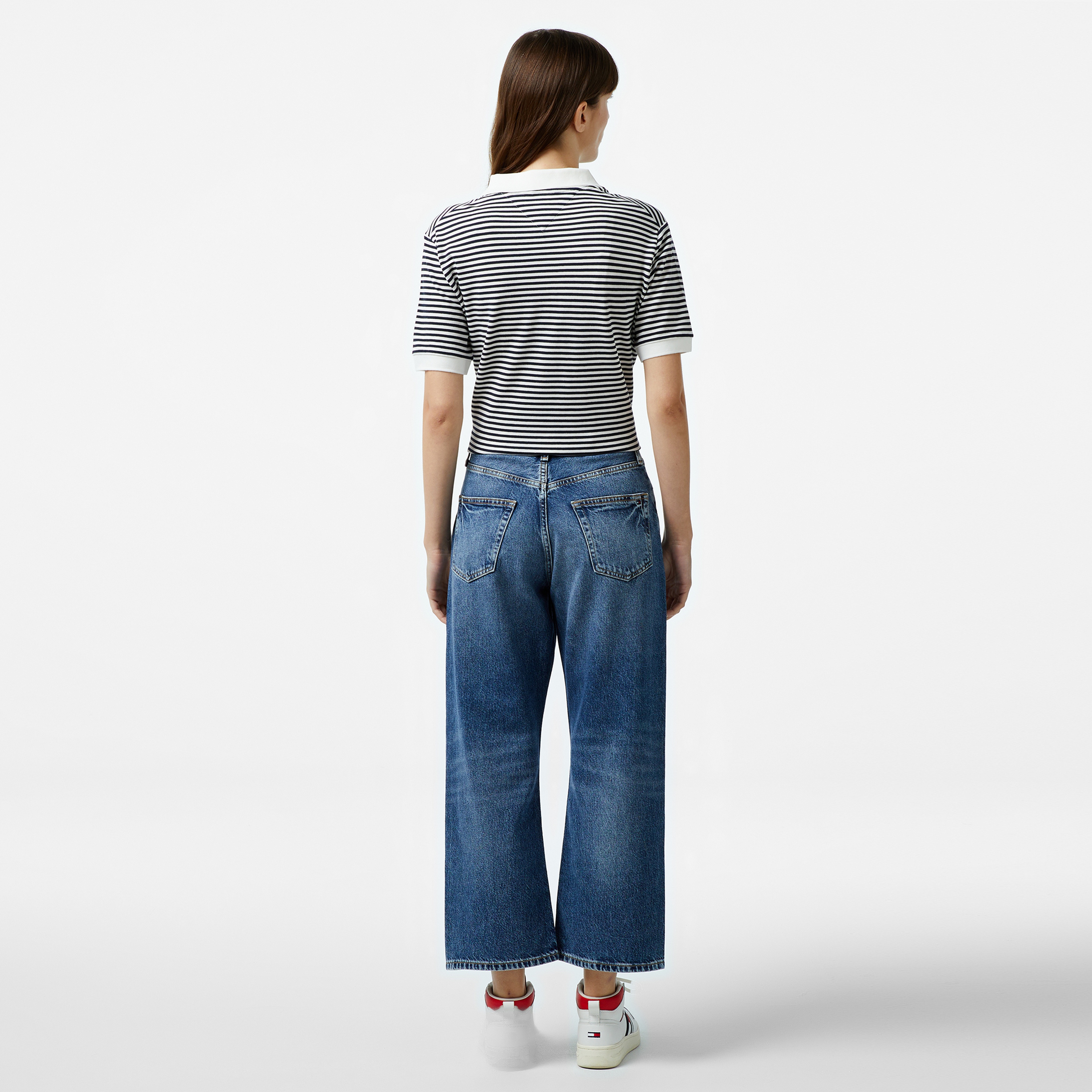 Tommy Hilfiger Kadın Mavi Pantolon