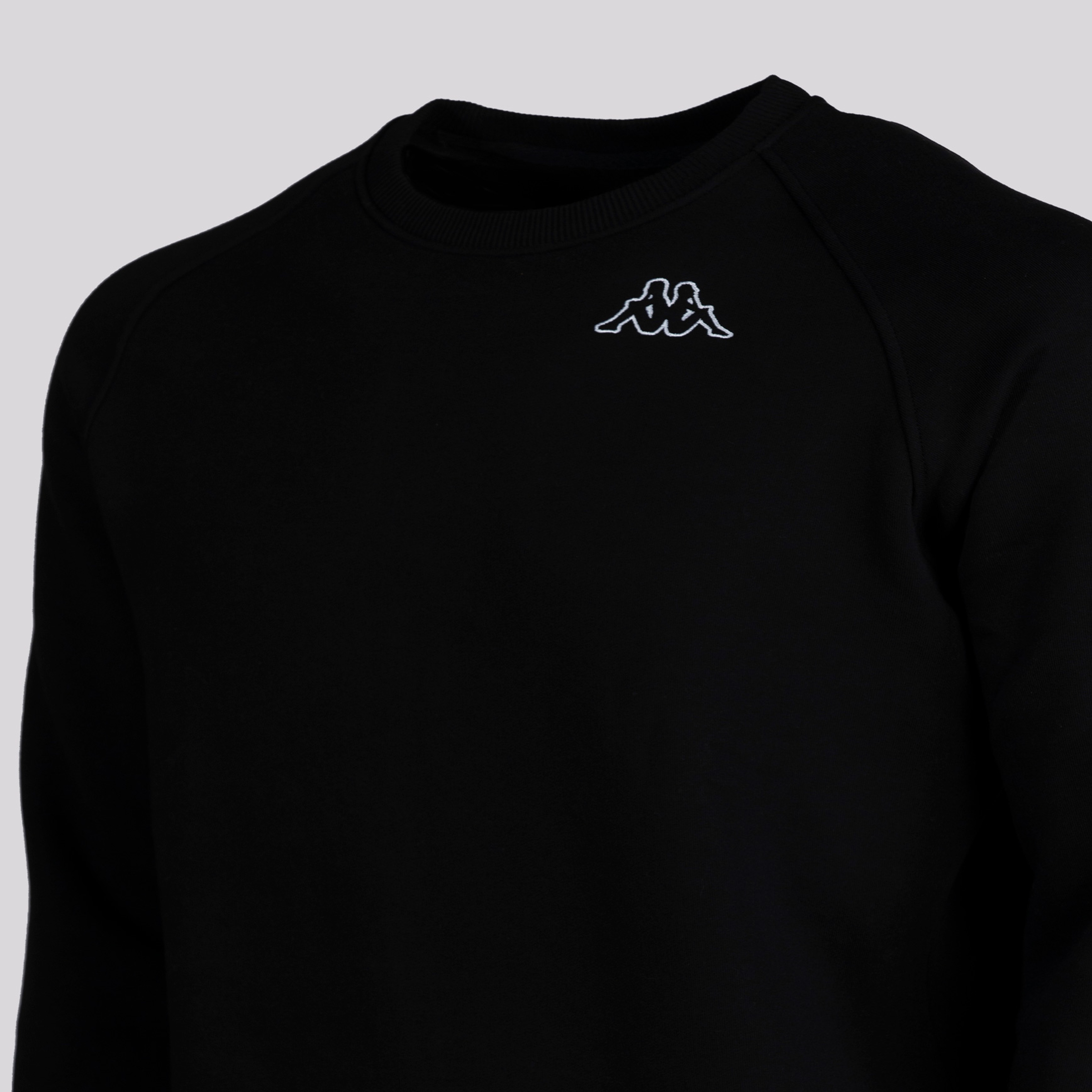 Kappa Erkek Siyah Sweatshirt