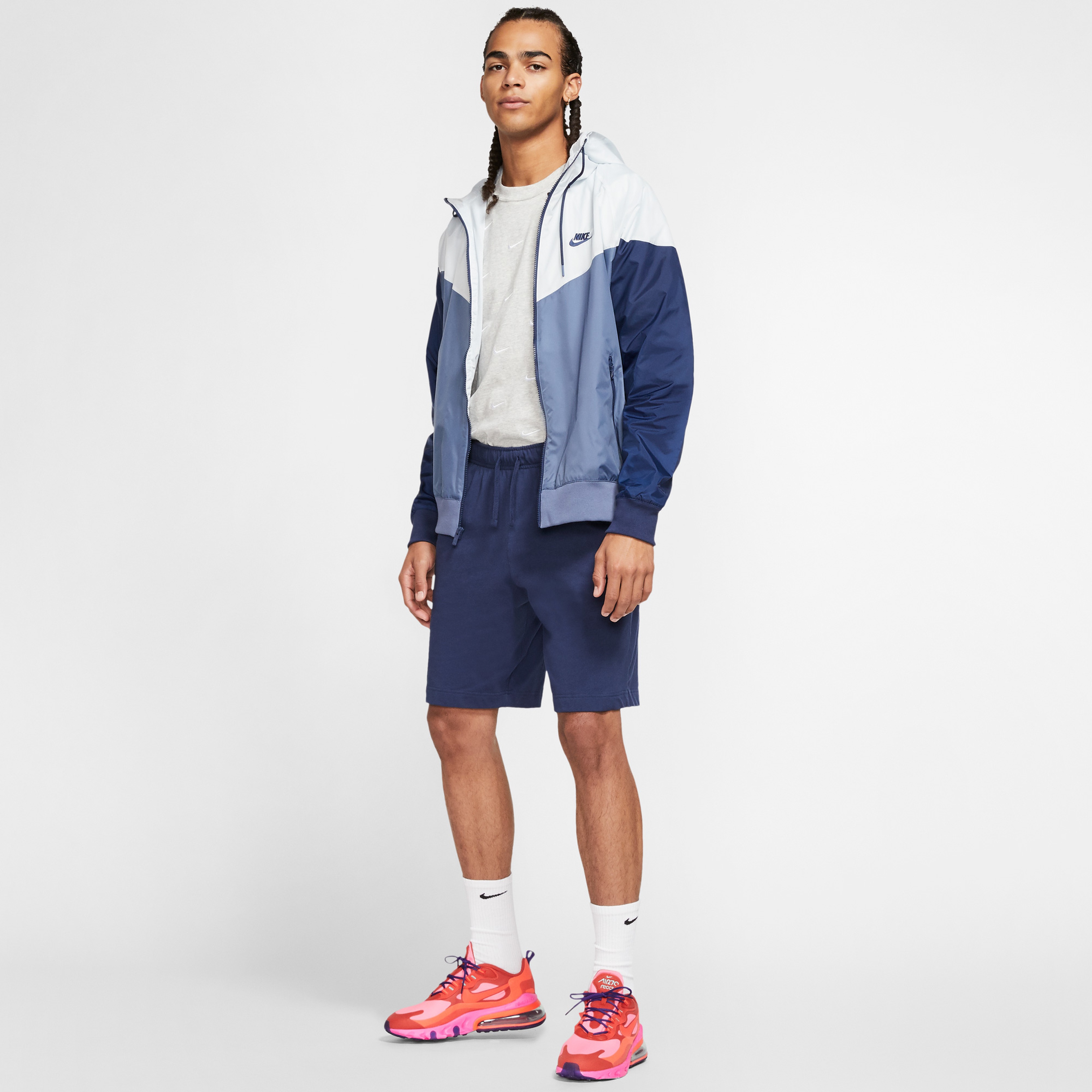 Nike Sportswear Club Jsy Erkek Lacivert Şort