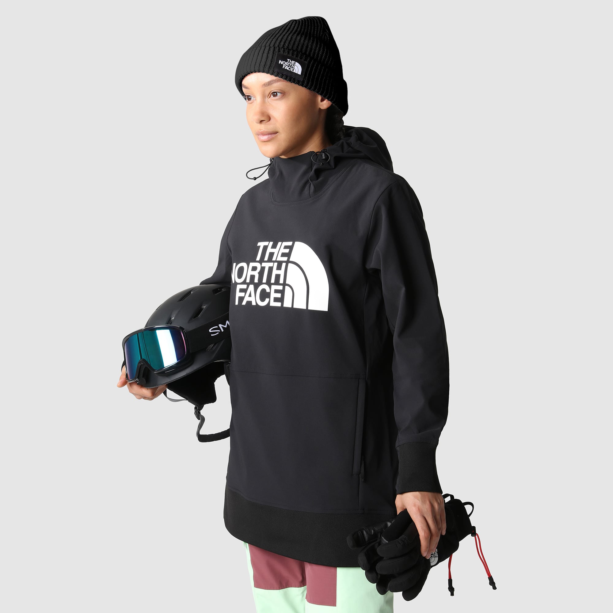 The North Face Tekno Pullover Hoodie Kadın Siyah Sweatshirt