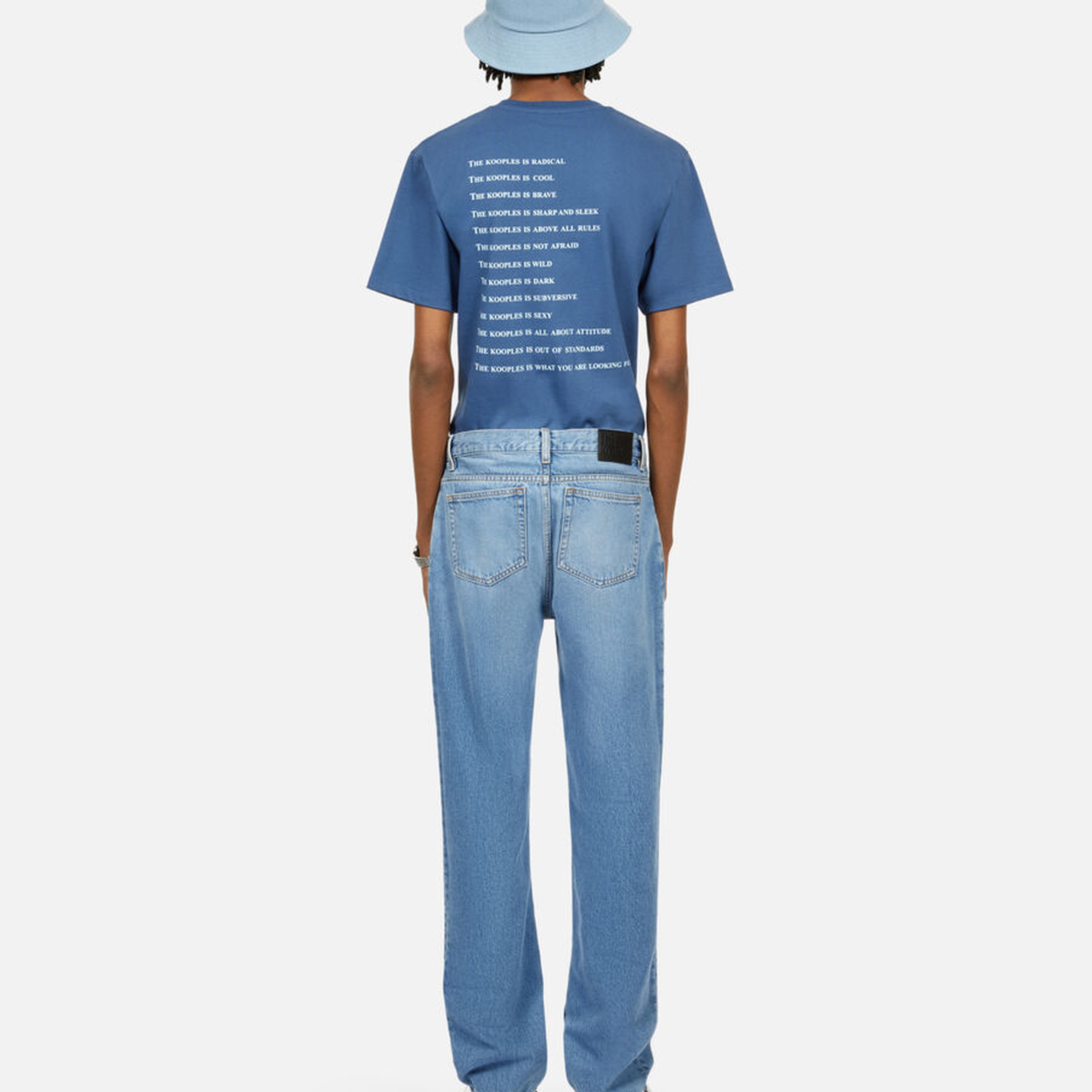 ERKEK STRAIGHT FIT MAVI JEAN