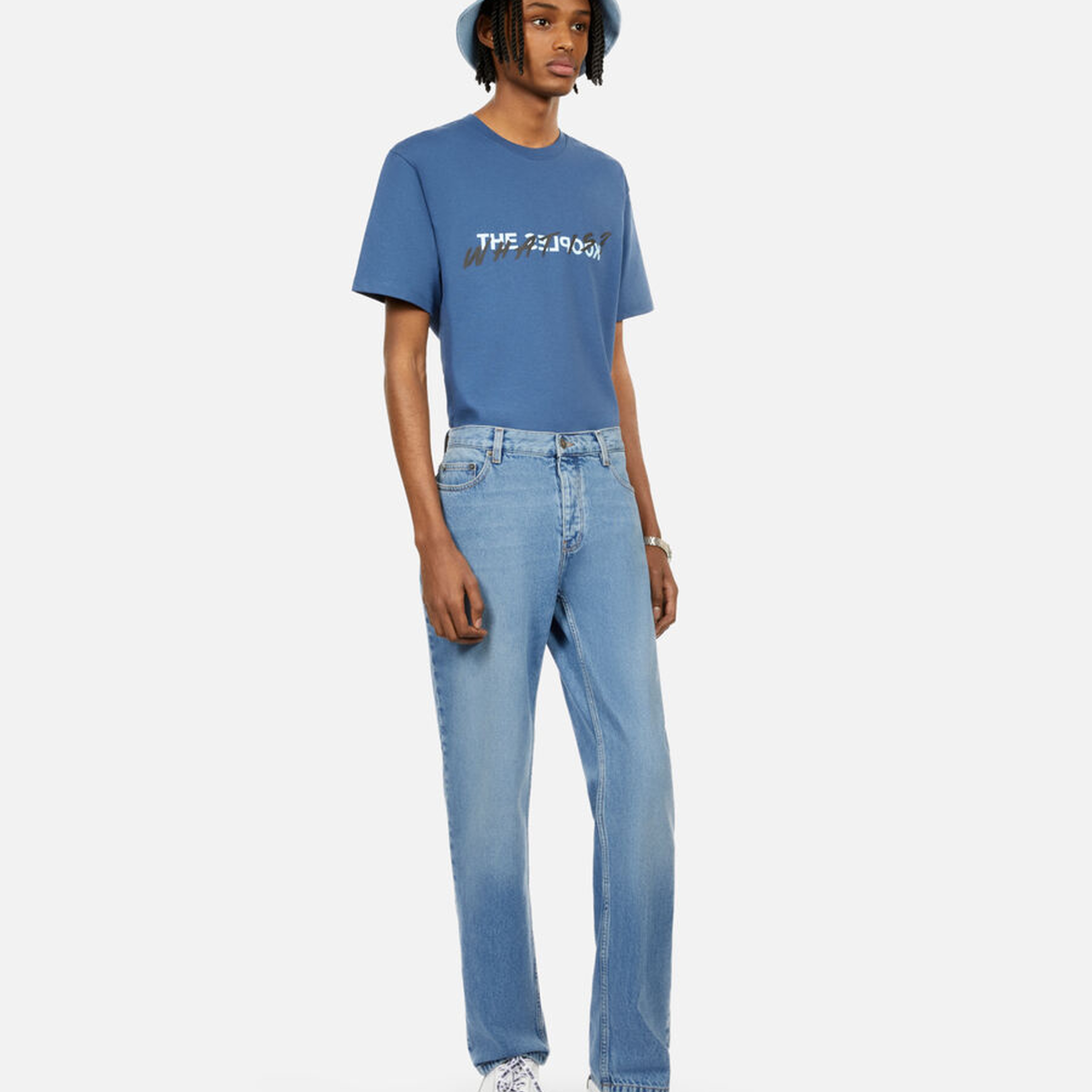 ERKEK STRAIGHT FIT MAVI JEAN