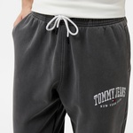 Tommy Jeans Rlx Varsity Erkek Siyah Eşofman Altı