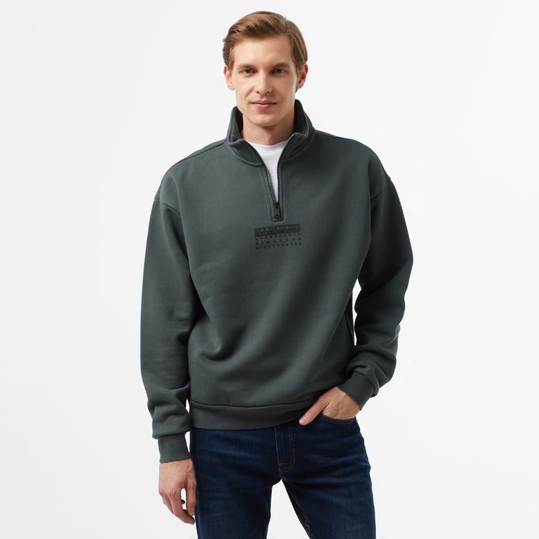 Napapijri B-Premium Hz Erkek Yeşil Sweatshirt