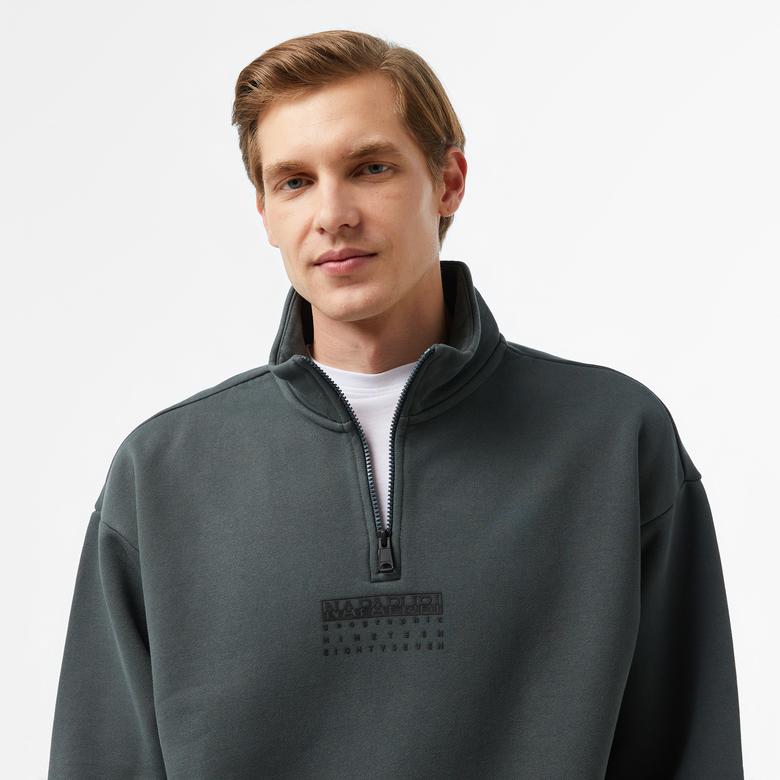 Napapijri B-Premium Hz Erkek Yeşil Sweatshirt