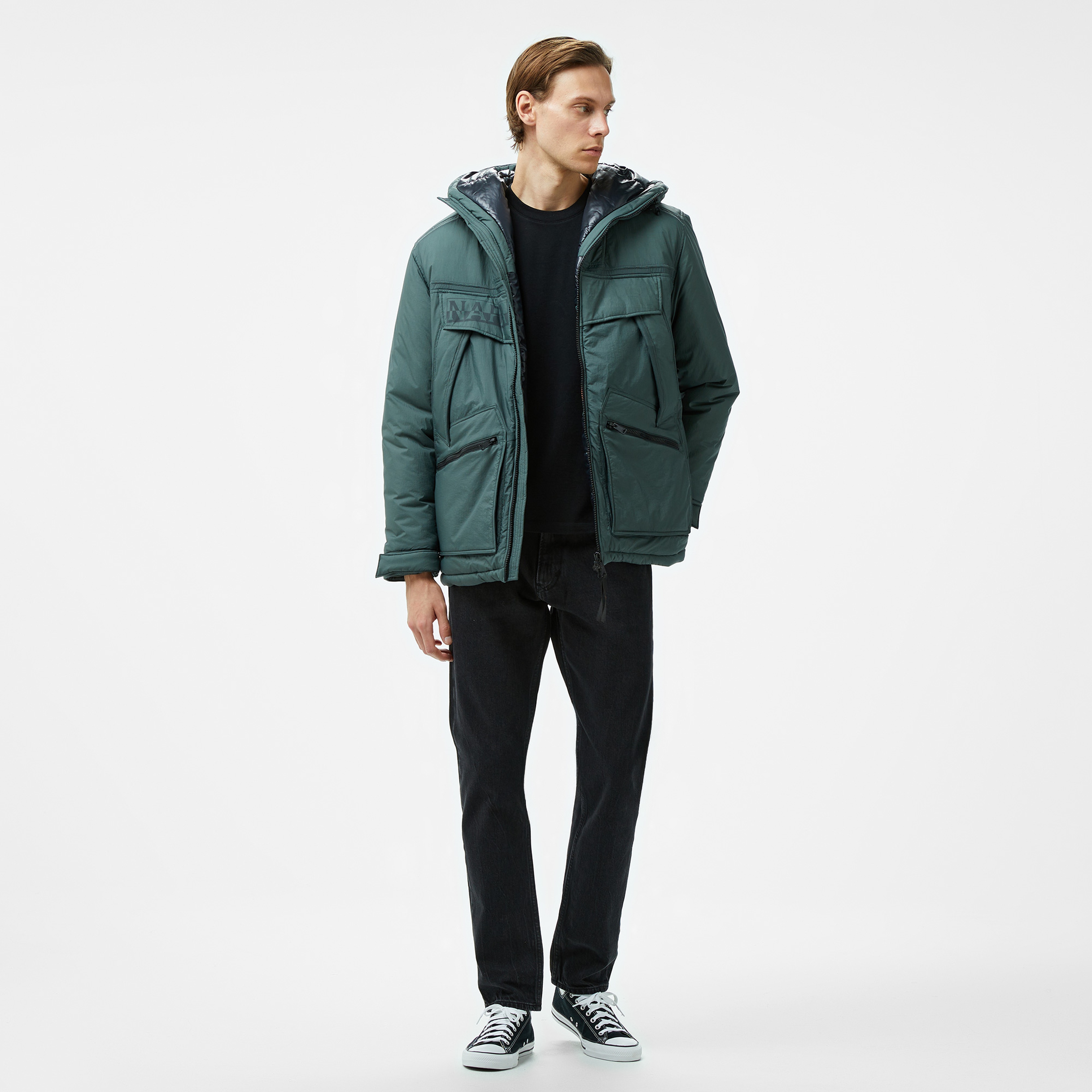 Napapijri Erkek Yeşil Ceket