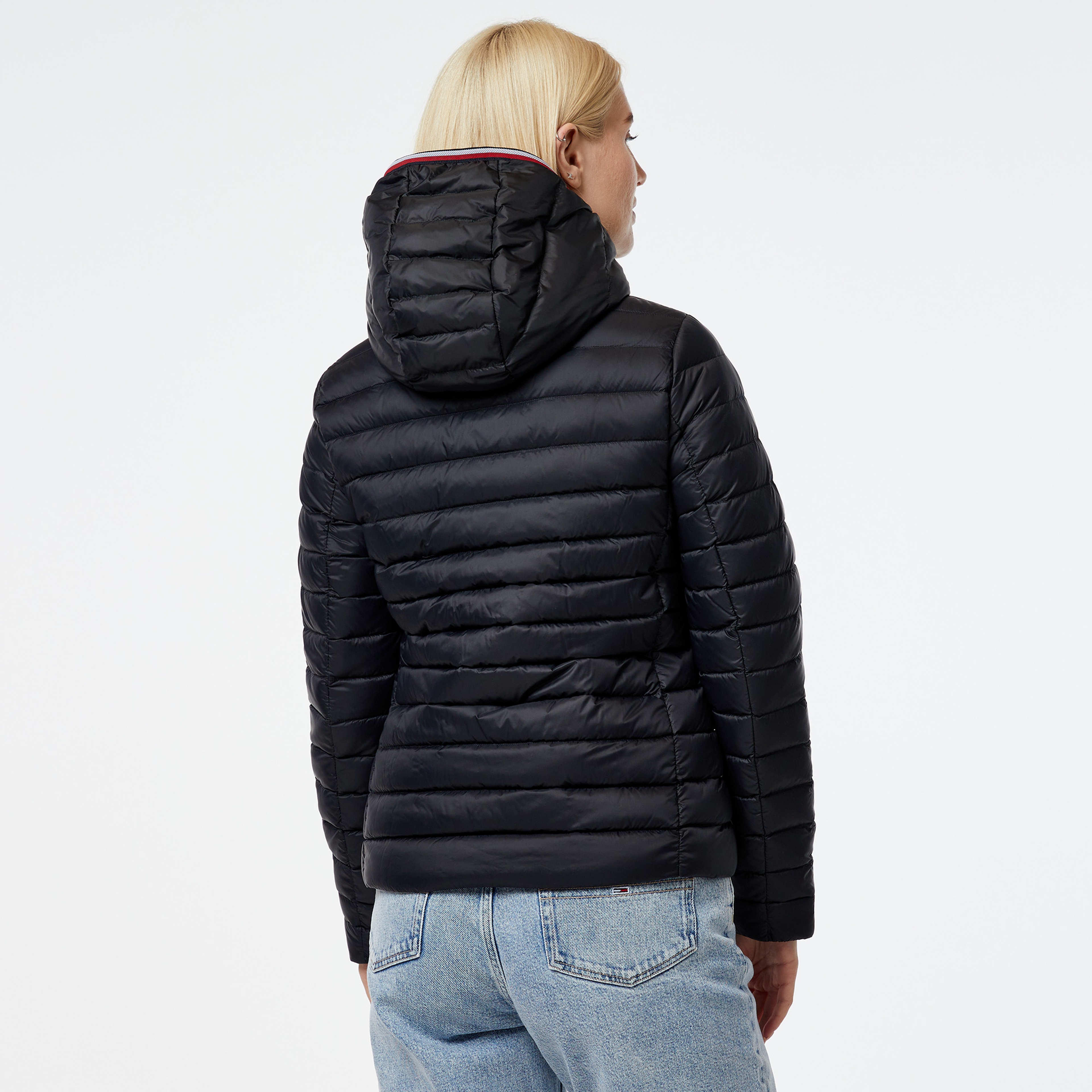 Tommy Hilfiger Kadın Siyah Mont