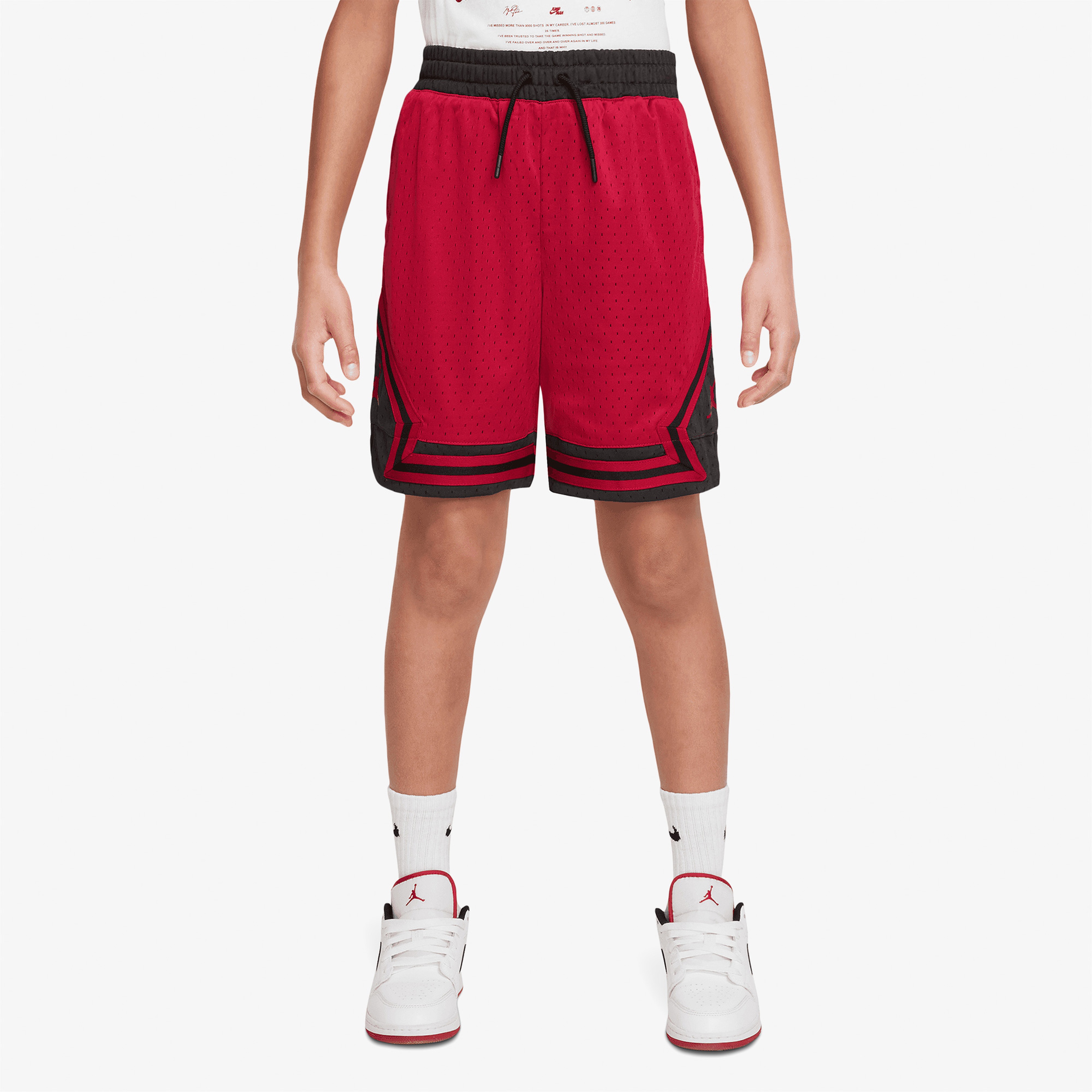 Jordan Air Diamond Çocuk Kırmızı Şort