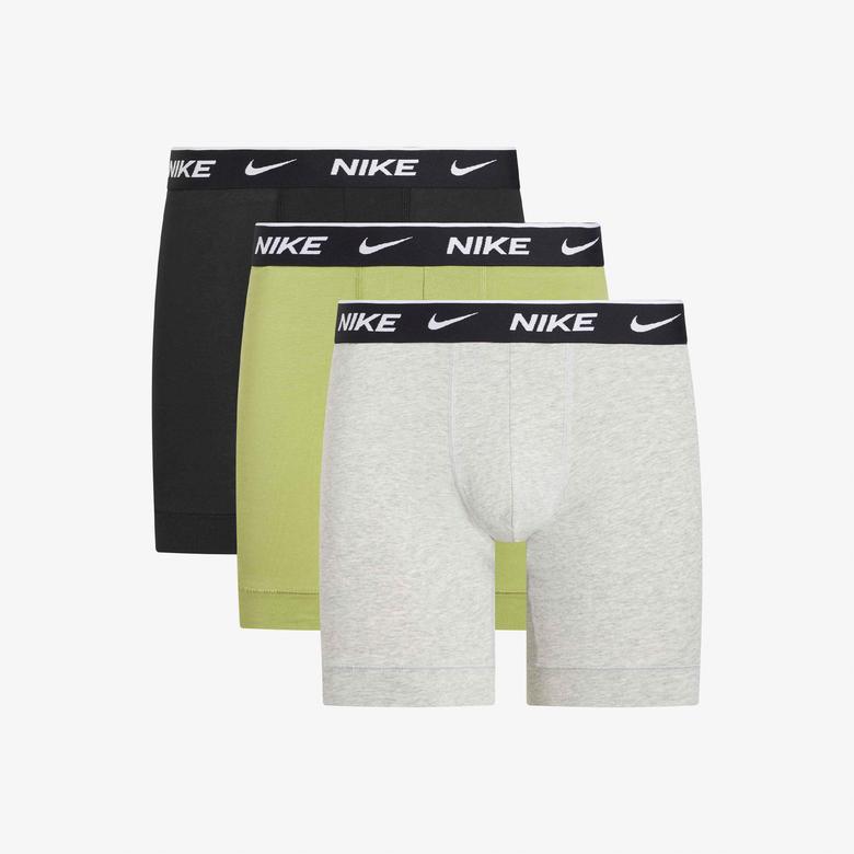 Nike E-Day Cotton Stretch Erkek Renkli Brief Boxer