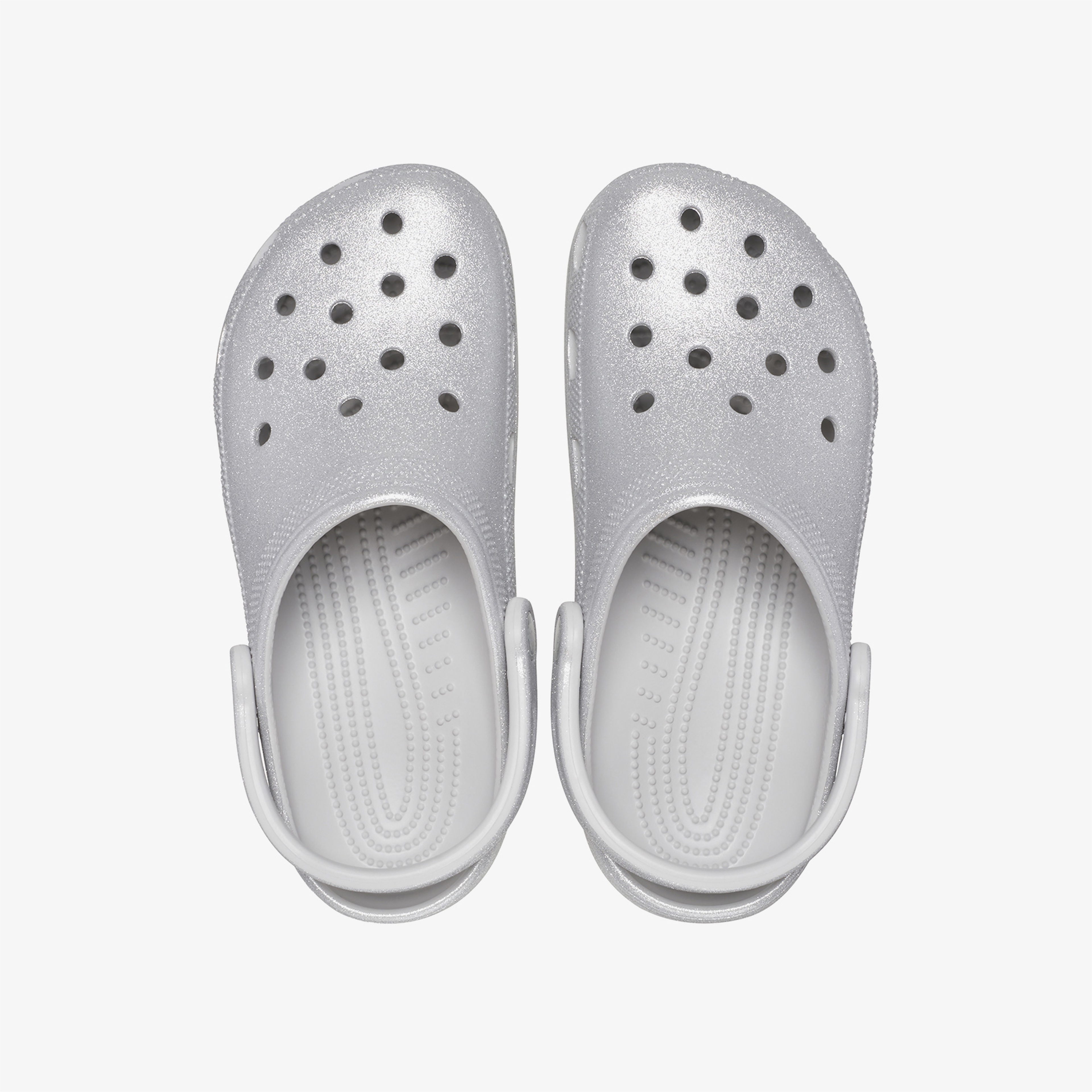 Crocs Classic Glitter Kadın Gri Terlik
