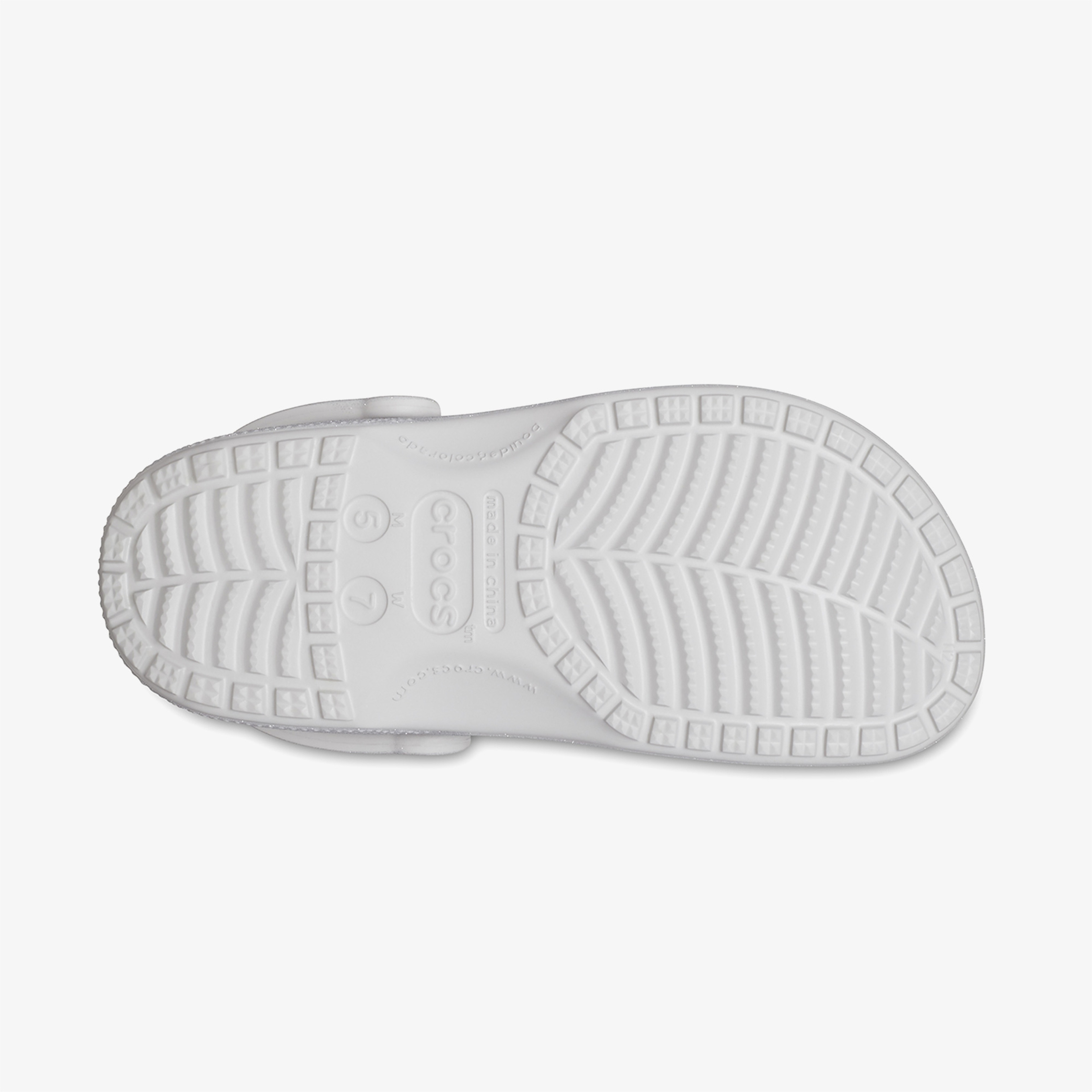 Crocs Classic Glitter Kadın Gri Terlik