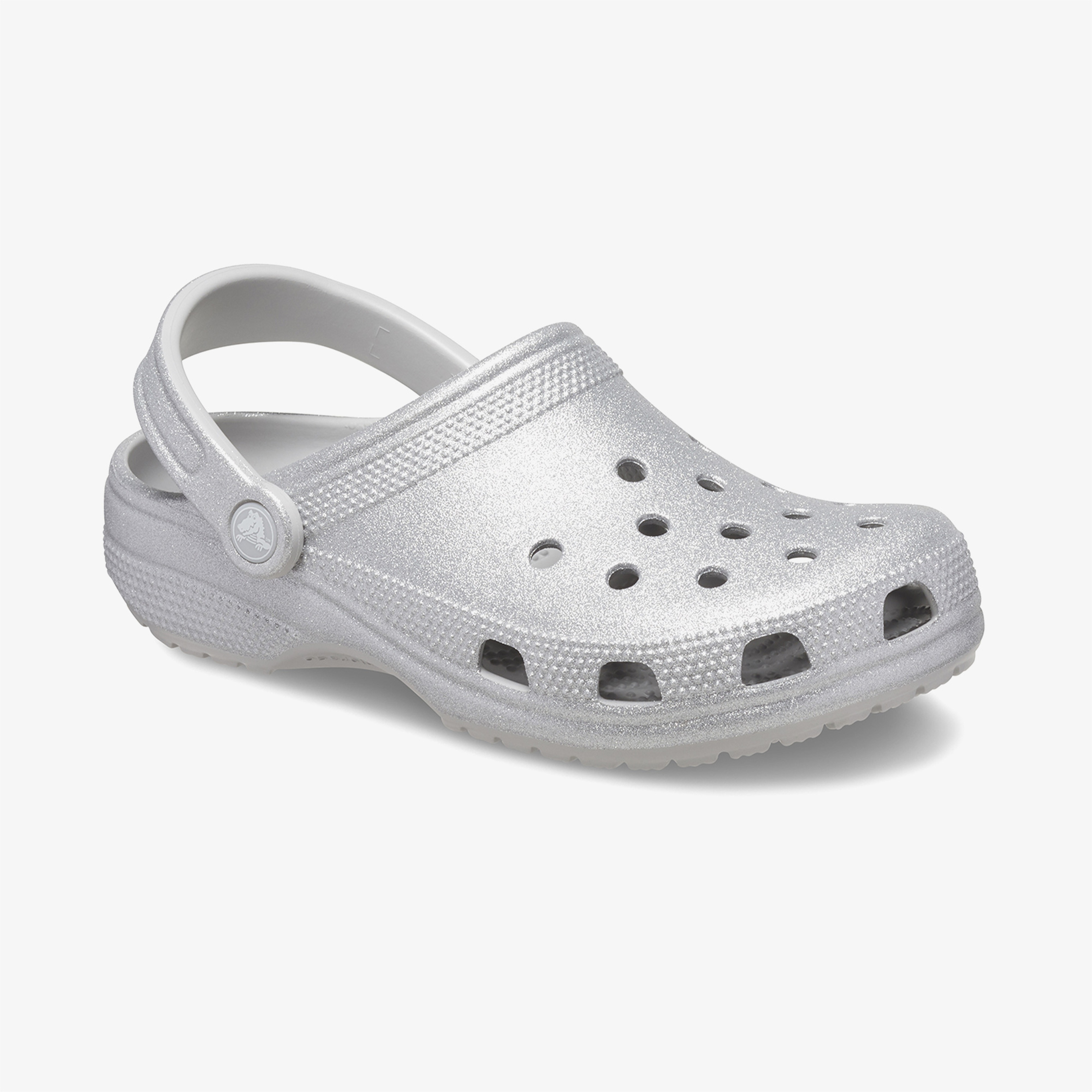Crocs Classic Glitter Kadın Gri Terlik