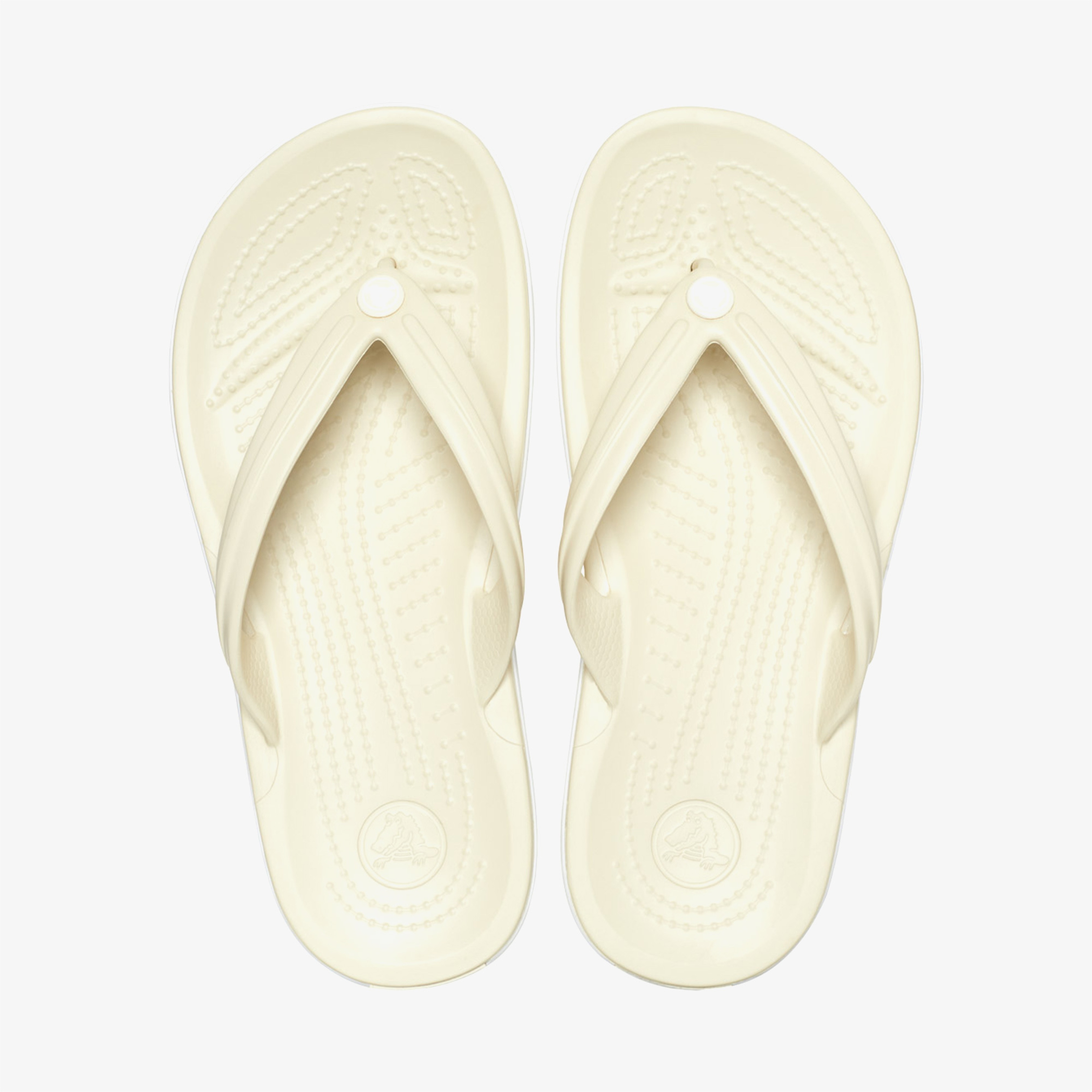 Crocs Crocband Flip Erkek Krem Terlik