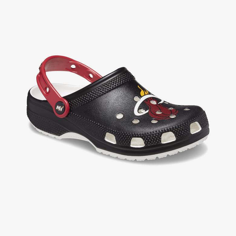 Crocs NBA Miami Heat Cls Clg Erkek Siyah Terlik