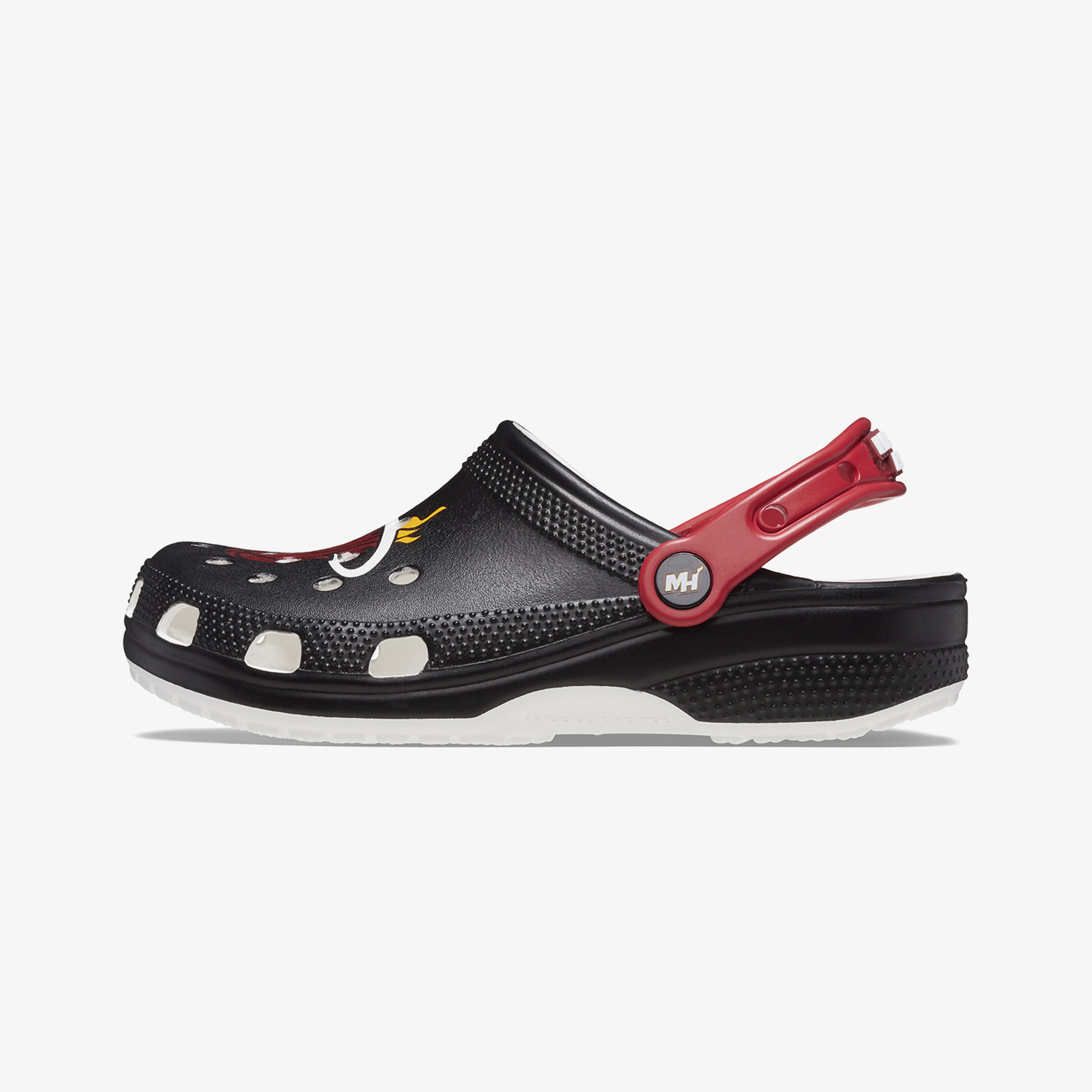 Crocs NBA Miami Heat Cls Clg Erkek Siyah Terlik