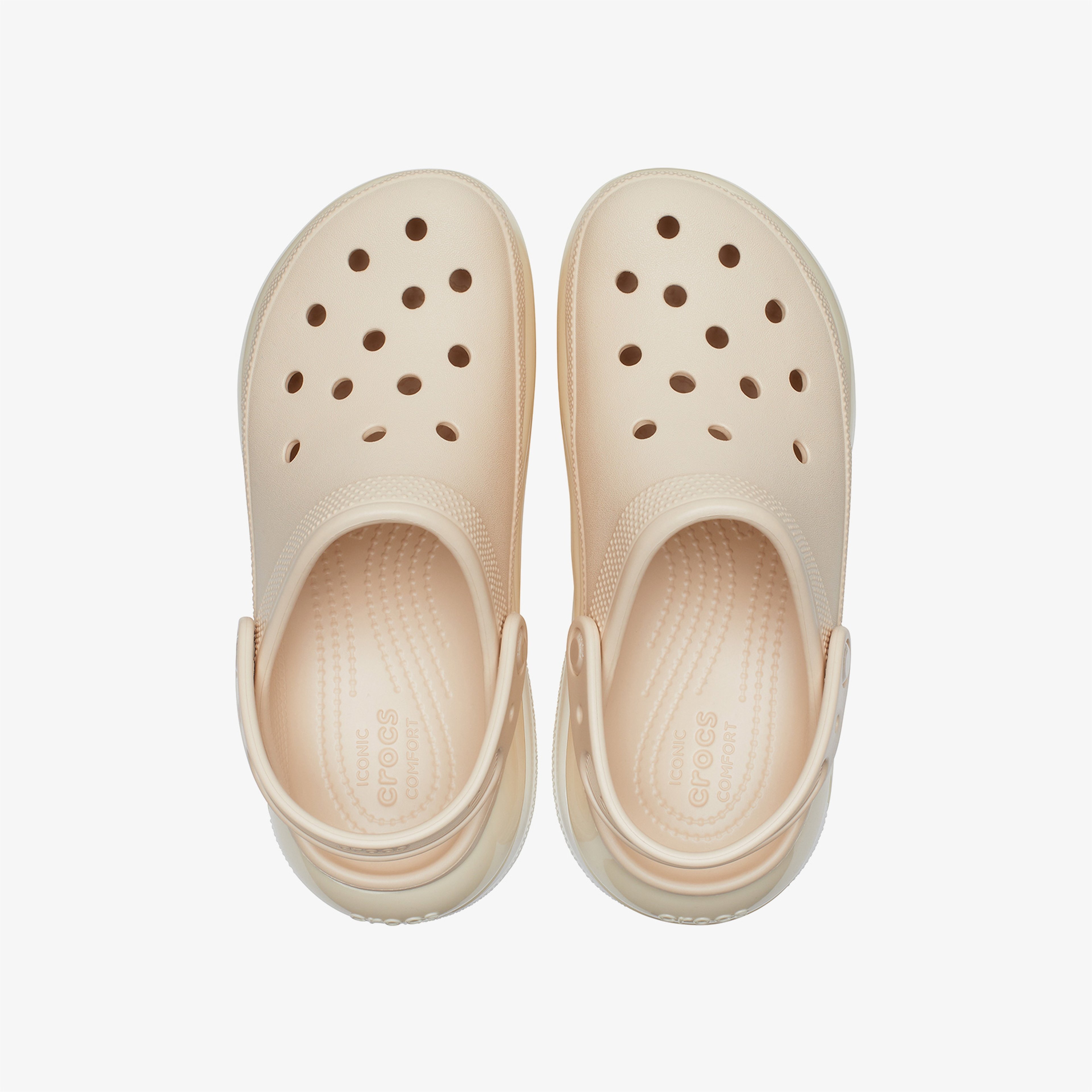 Crocs Classic Mega Crush Platform  Kadın Krem Terlik