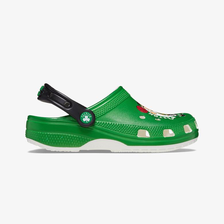 Crocs NBA Boston Celtics Cls Clg Erkek Yeşil Terlik