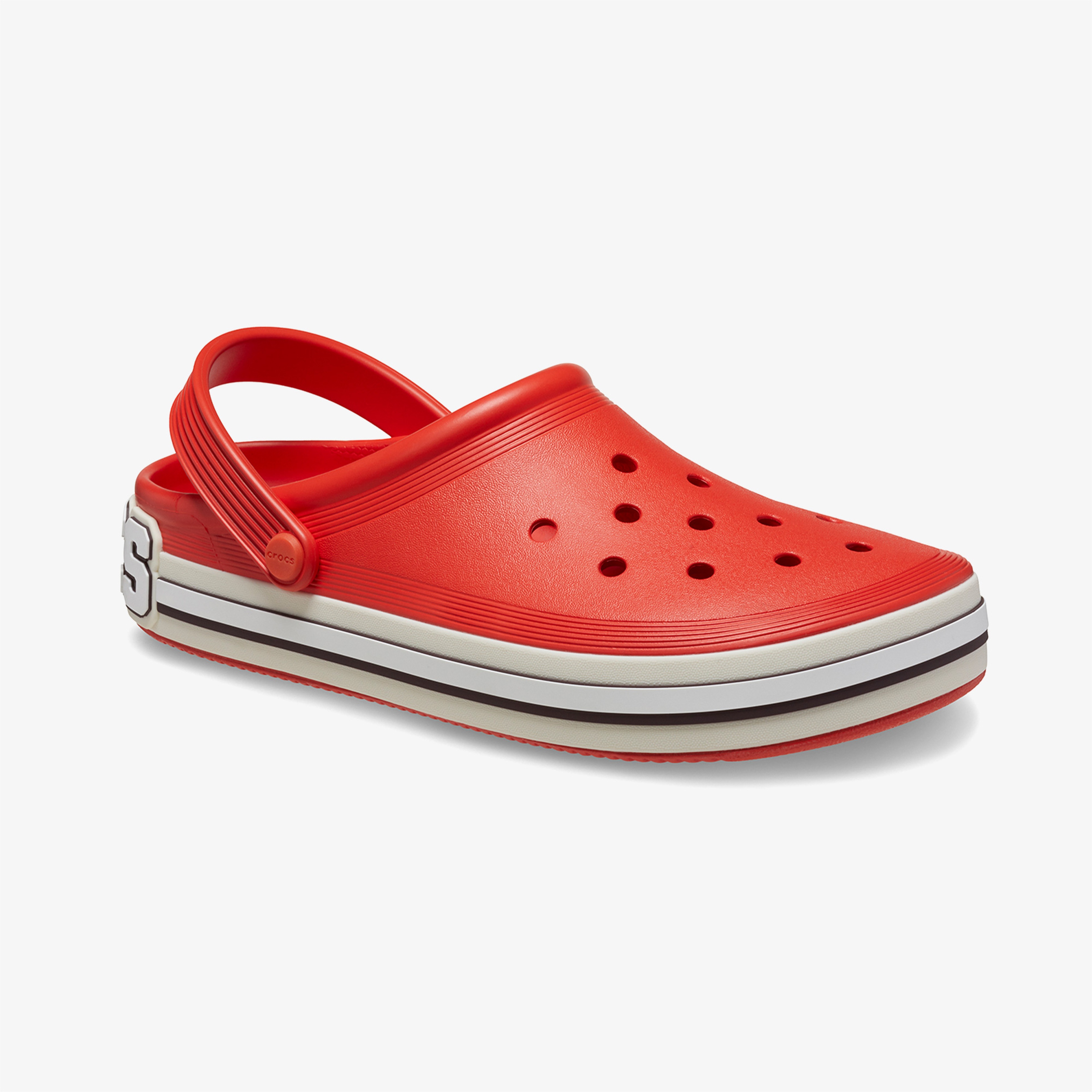 Crocs Off Court Logo Unisex Kırmızı Terlik
