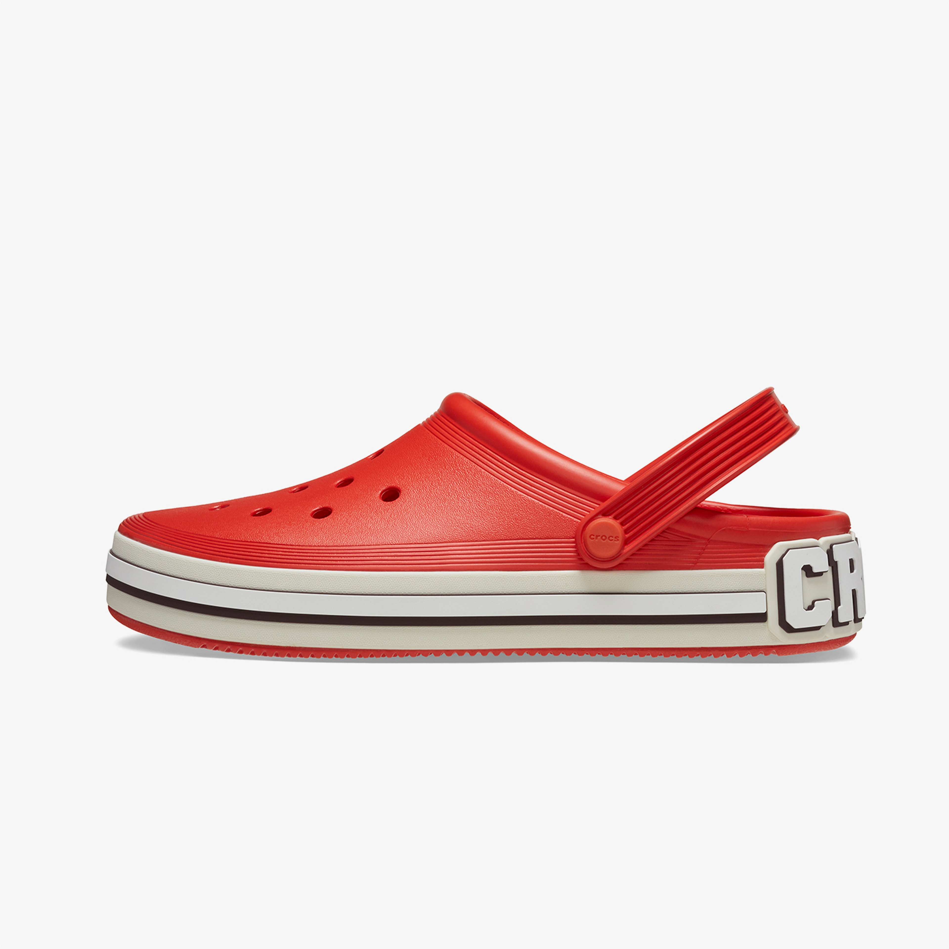 Crocs Off Court Logo Unisex Kırmızı Terlik