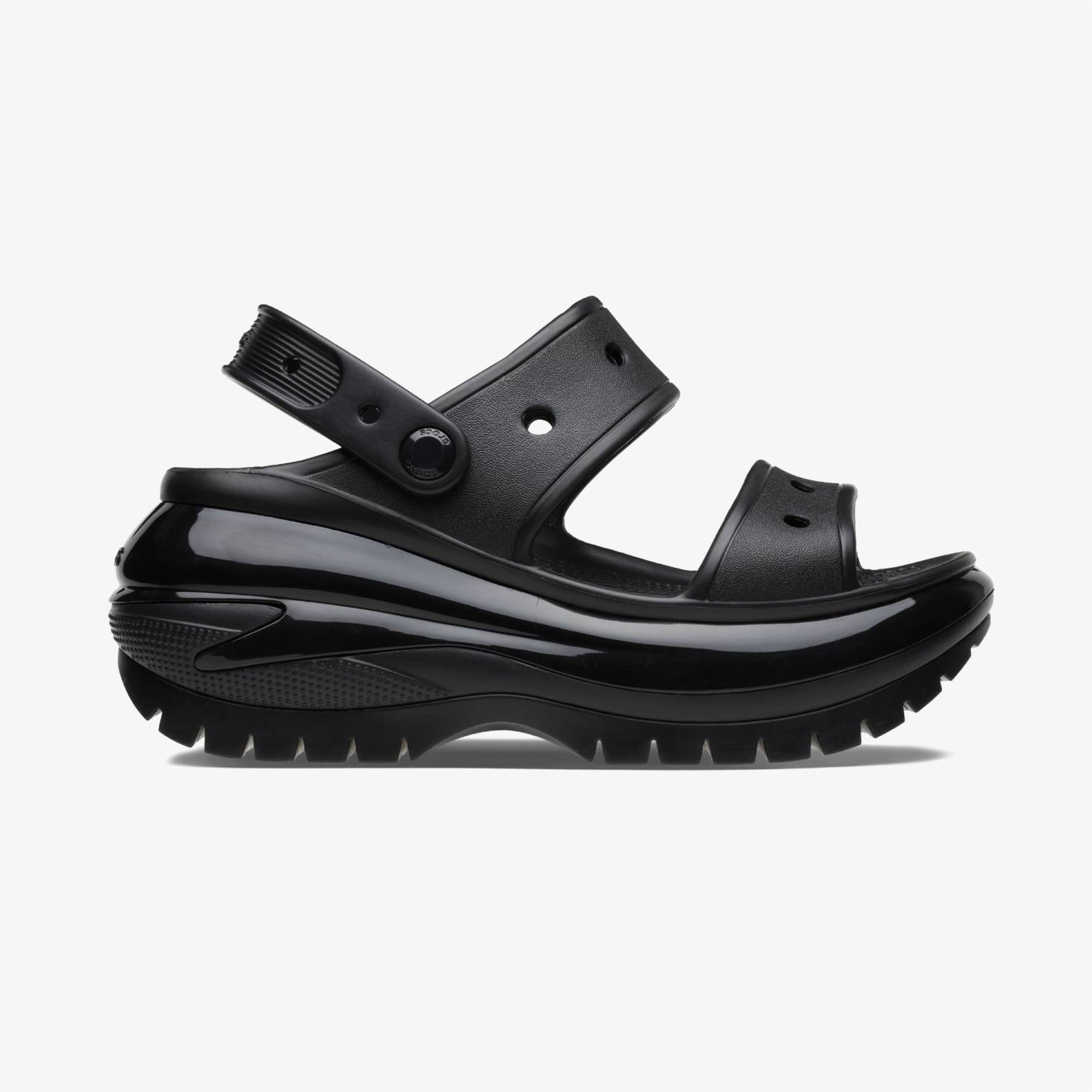 Crocs Classic Mega Crush Kadın Siyah Sandalet