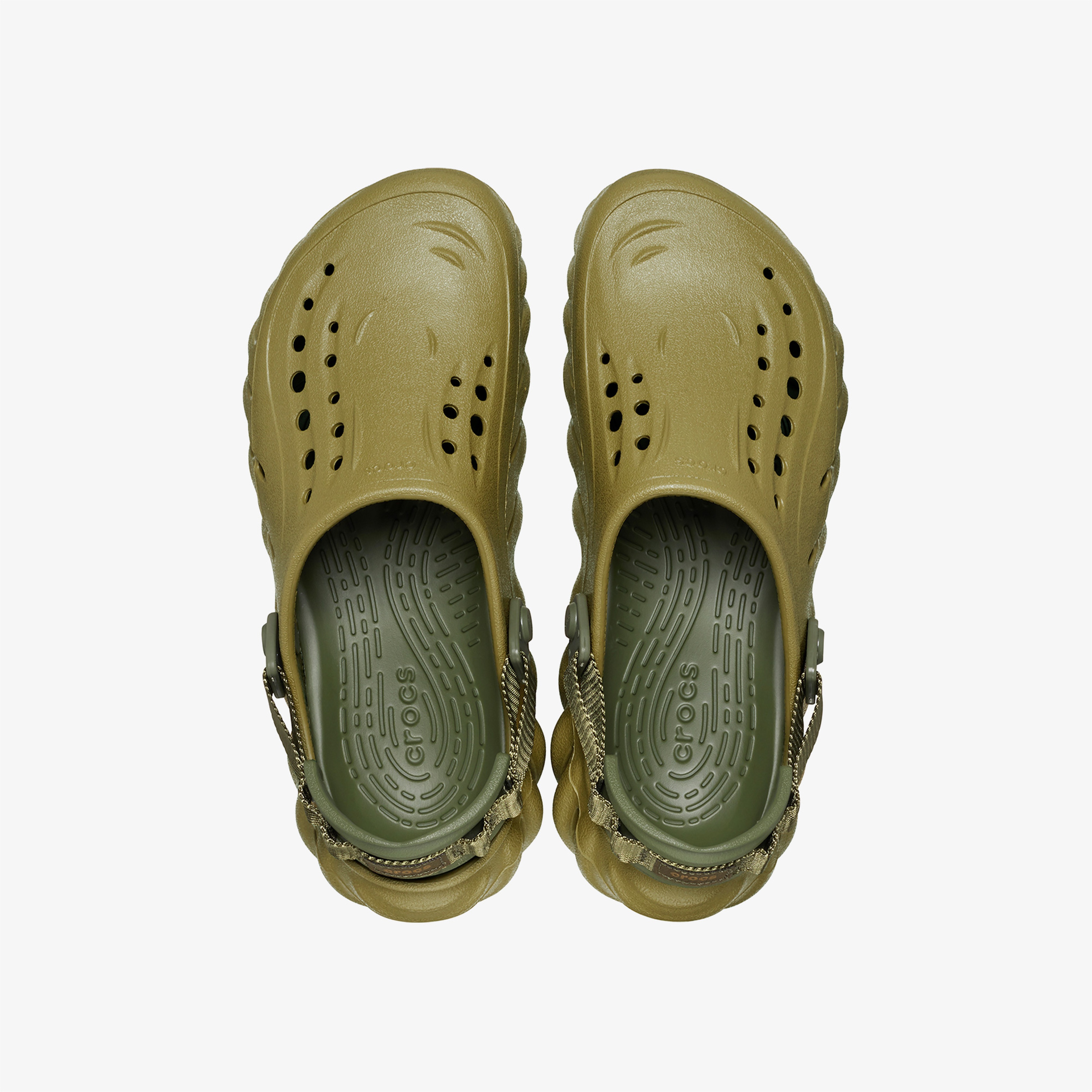 Crocs Echo Erkek Haki Terlik