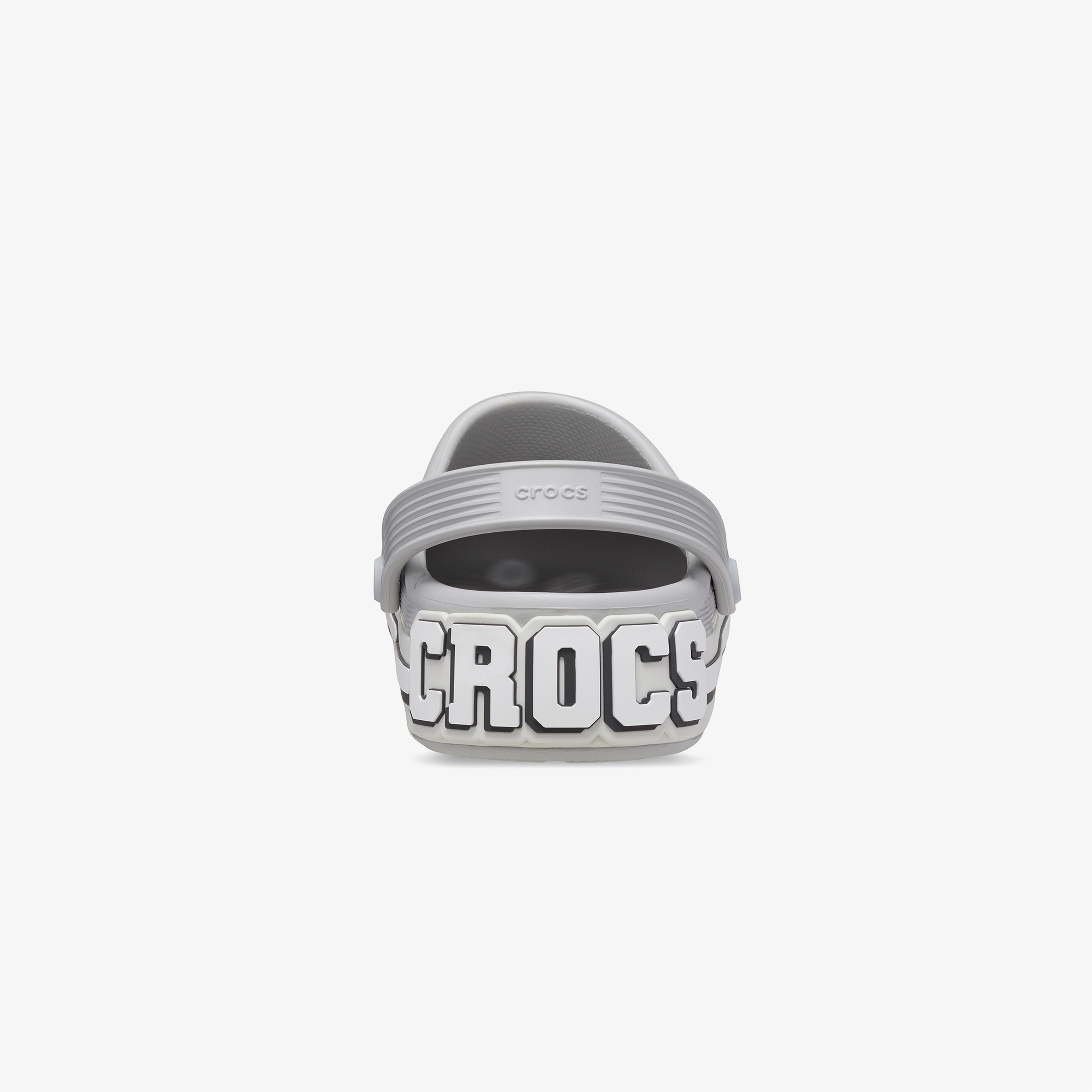 Crocs Off Court Logo Unisex Gri Terlik