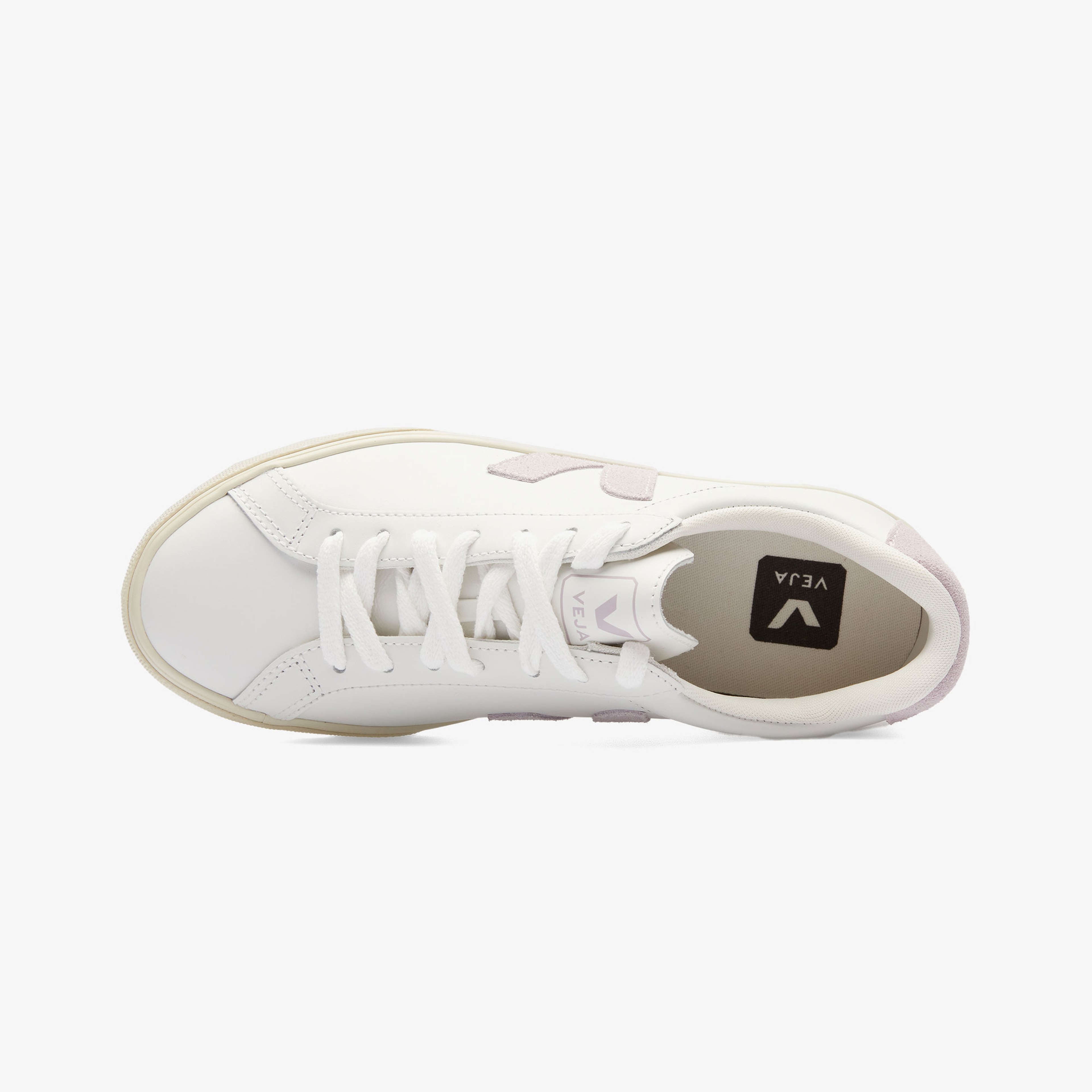 Veja Esplar Logo Leather Kadın Beyaz Sneaker