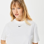 Nike Sportswear Essential Kadın Beyaz Elbise