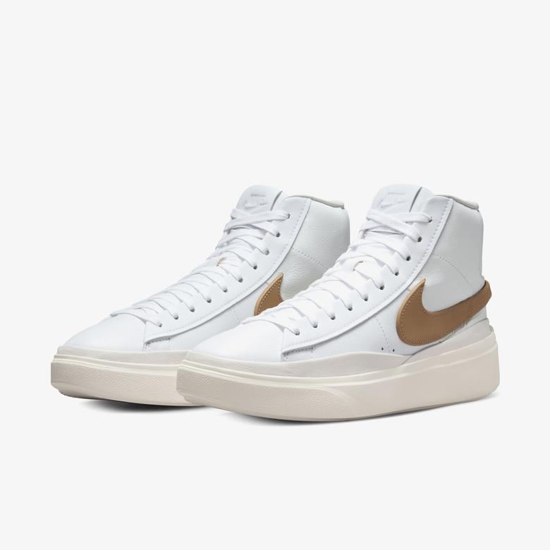 Nike Blazer Phantom Mid Unisex Beyaz Spor Ayakkabı