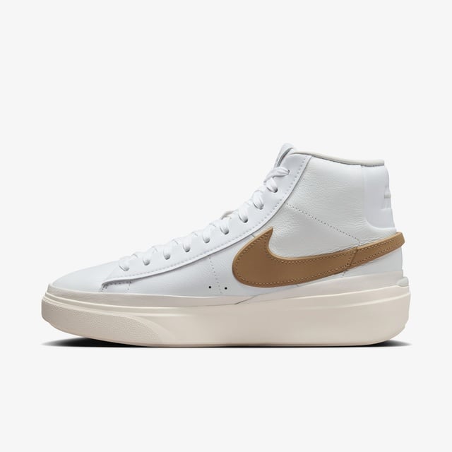 Nike Nike Blazer Phantom Mid Unisex Beyaz Spor Ayakkabı Sneaker | Occasion Beyaz - 5. görsel