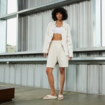 Nike Calm Kadın Krem Terlik