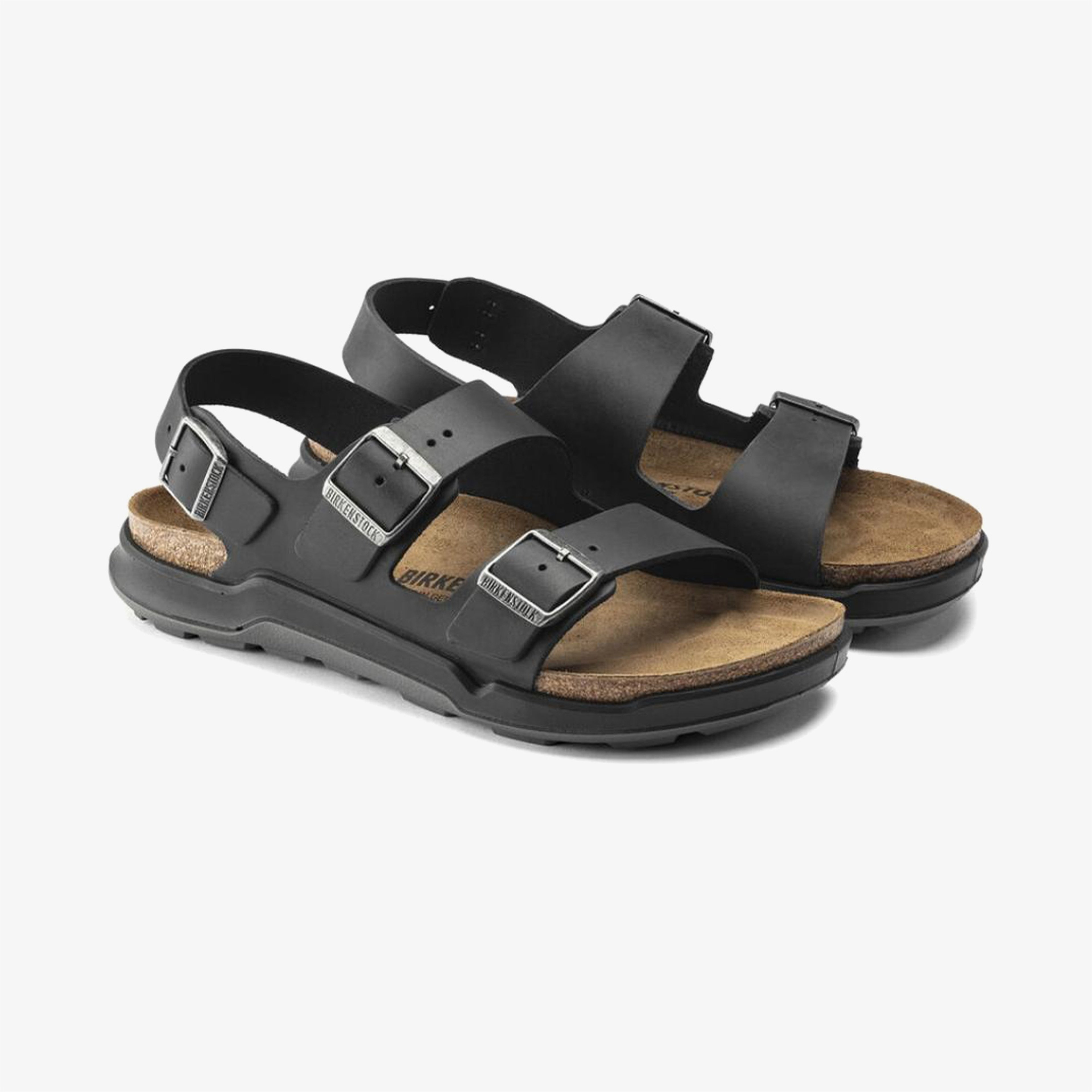 Birkenstock Milano Ct Bf Artic Old Erkek Siyah Sandalet
