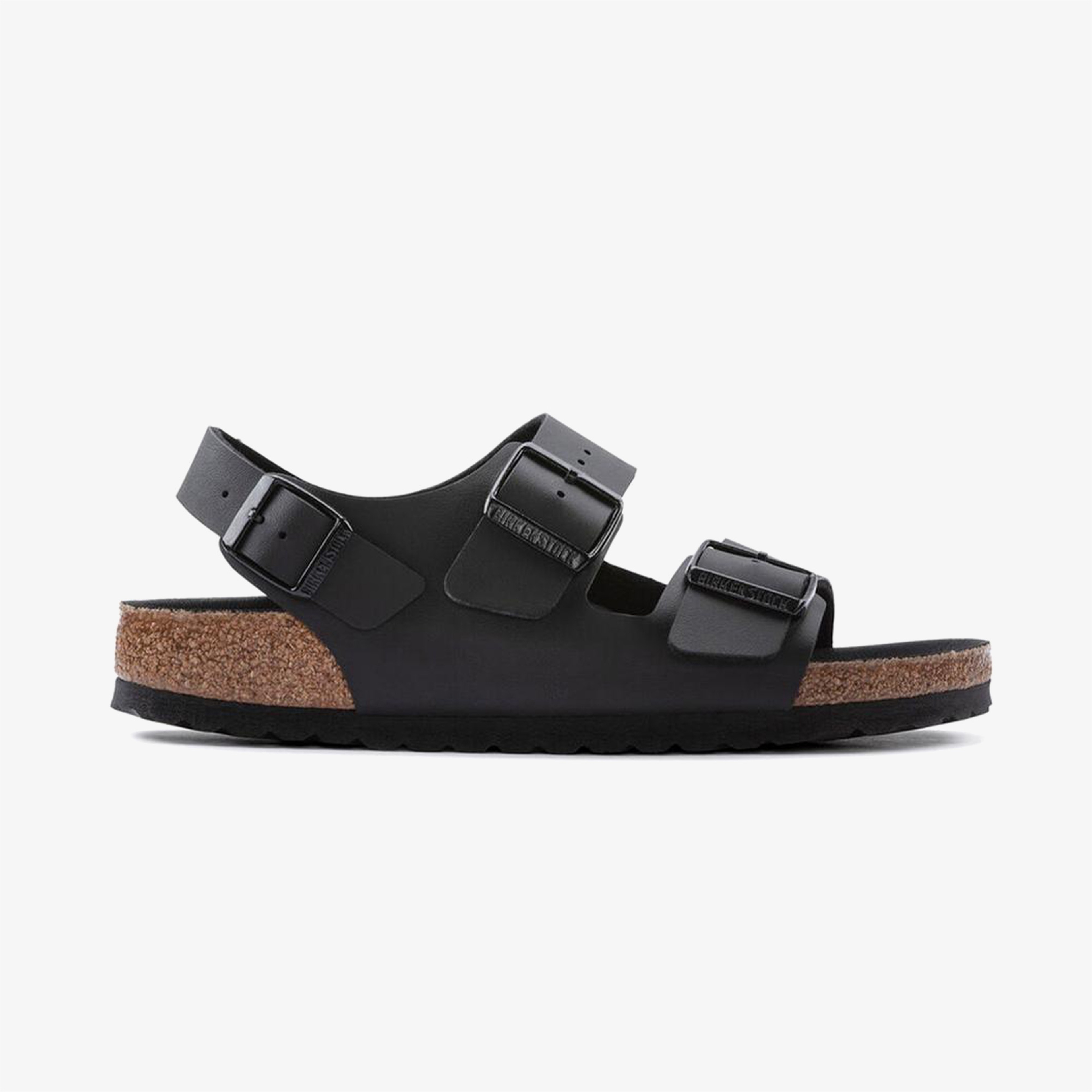 Birkenstock Milano Bf Triples Erkek Siyah Sandalet
