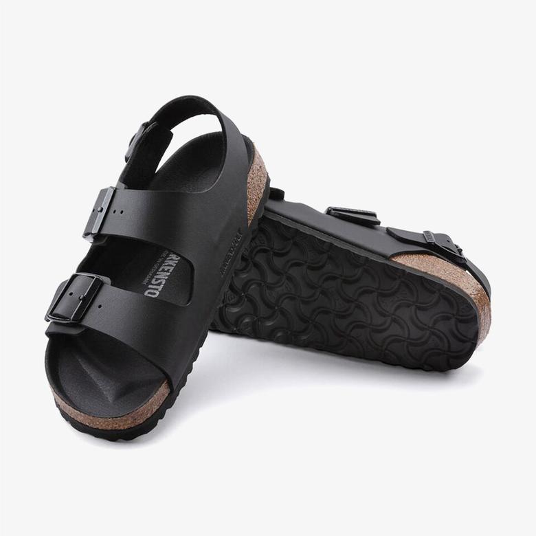 Birkenstock Milano Bf Triples Erkek Siyah Sandalet