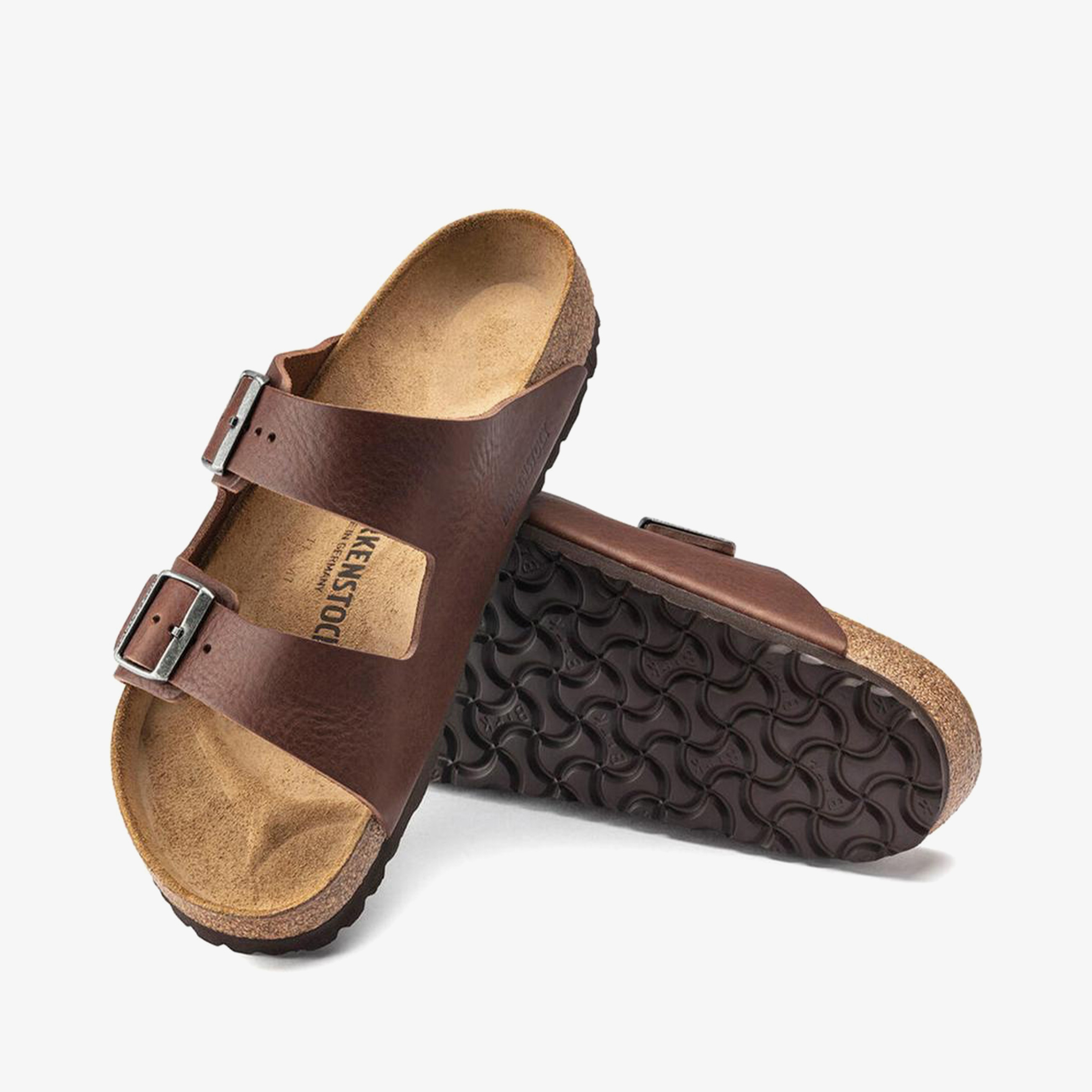 Birkenstock Arizona Nl Vintage Wood Erkek Kahverengi Terlik