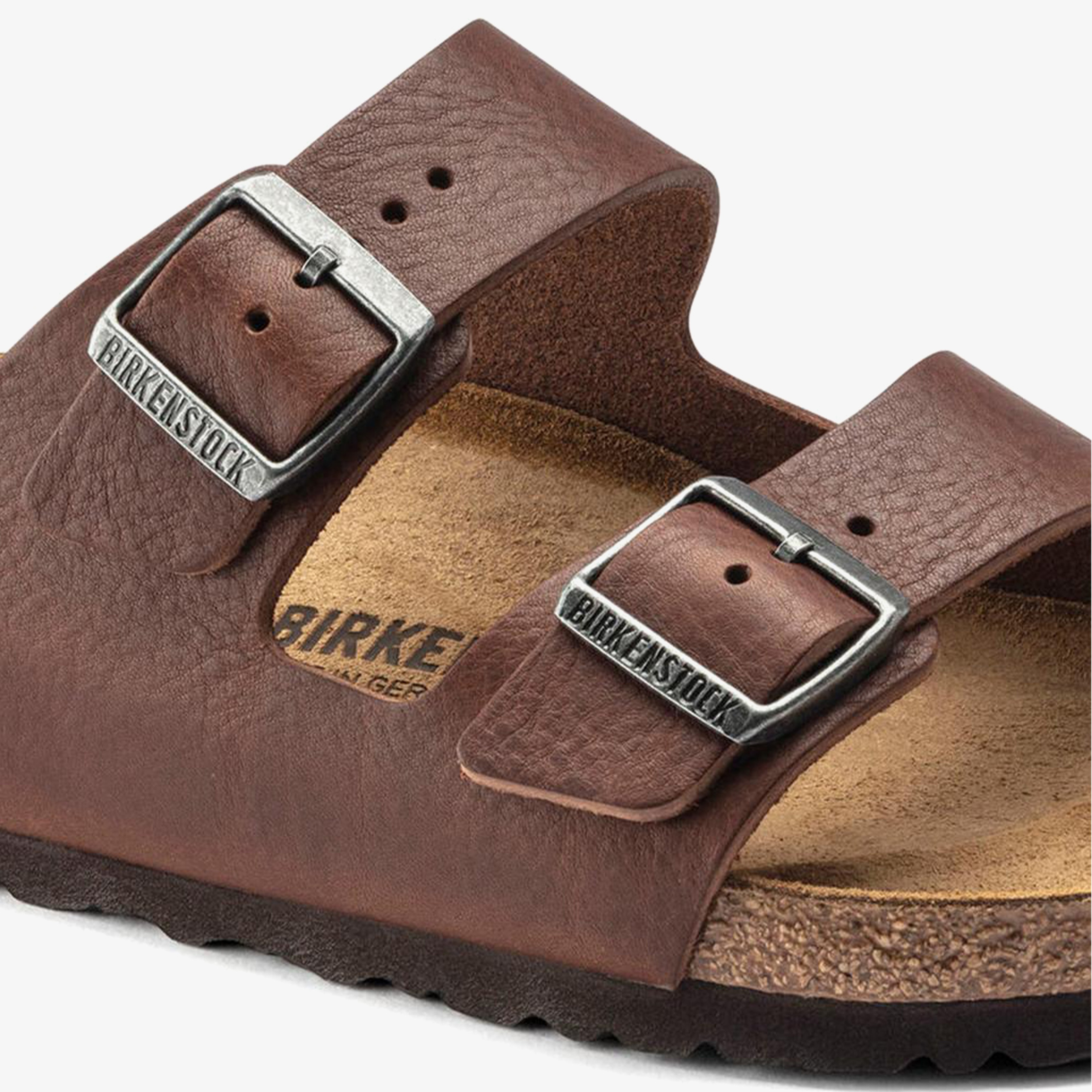 Birkenstock Arizona Nl Vintage Wood Erkek Kahverengi Terlik
