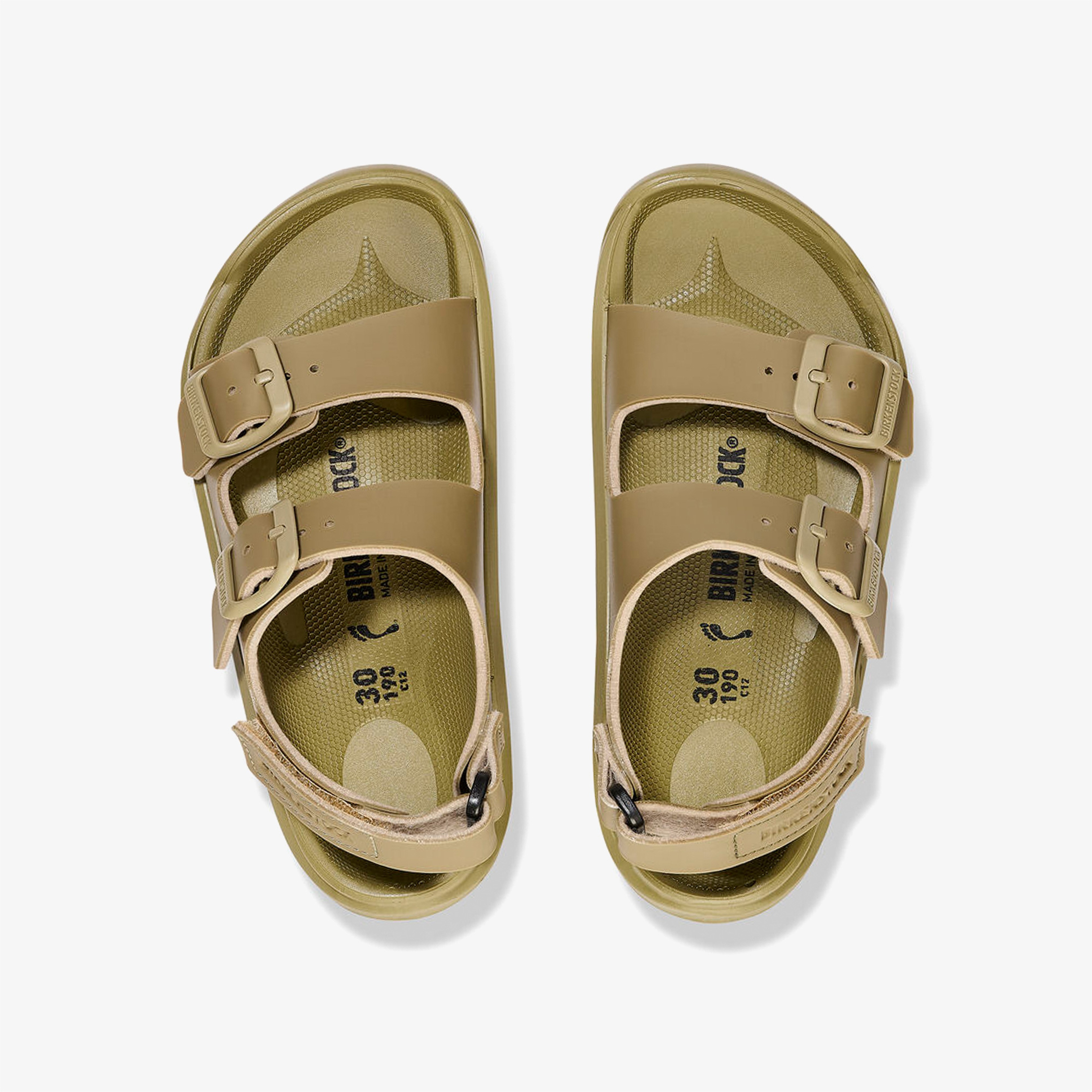 Birkenstock Mogami Bf Çocuk Haki Sandalet