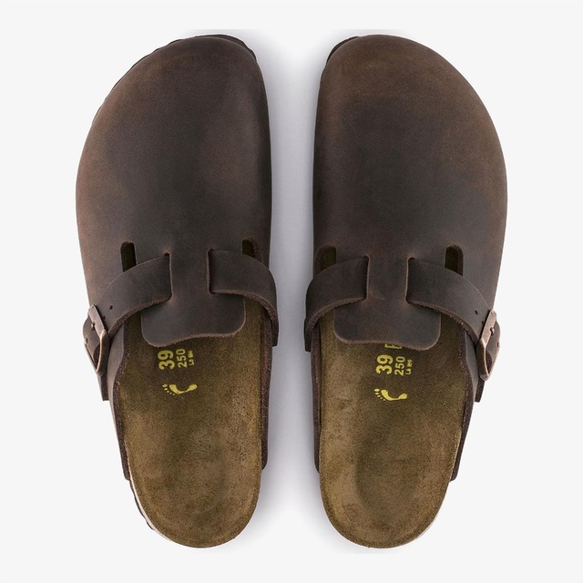 Birkenstock Kahverengi Birkenstock Boston Leoi Terlik