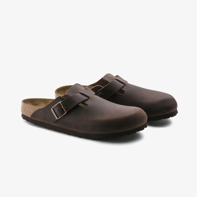 Birkenstock Kahverengi Birkenstock Boston Leoi Terlik