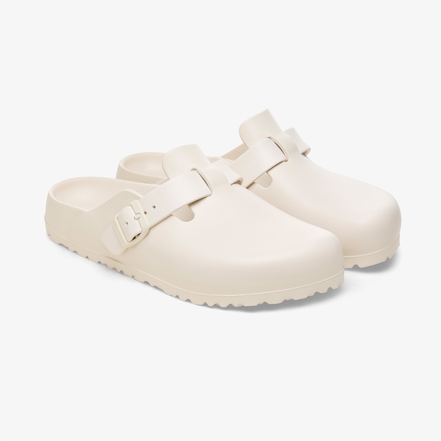 Birkenstock Krem Birkenstock Boston Eva Erkek Terlik