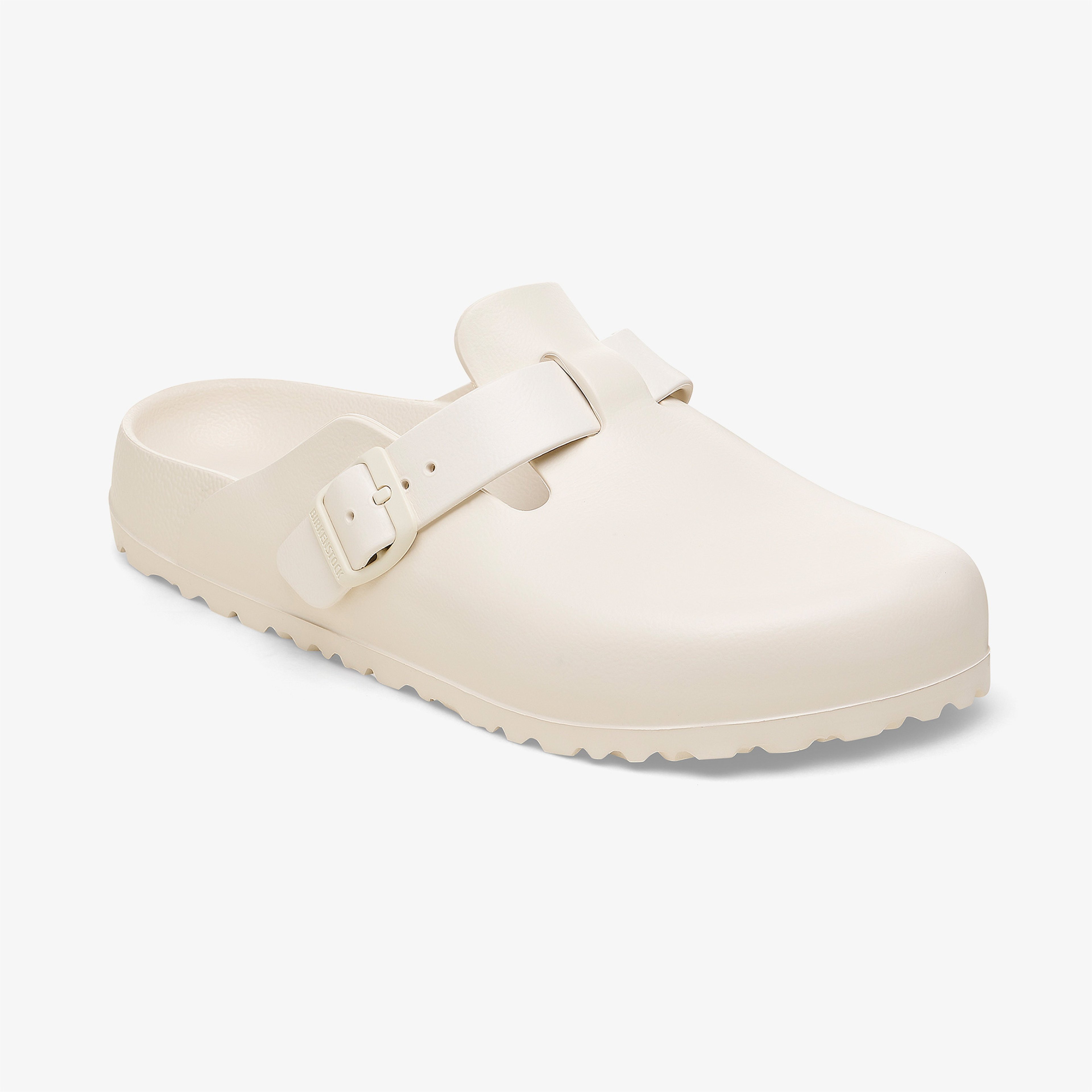 Birkenstock Boston Eva Erkek Krem Terlik