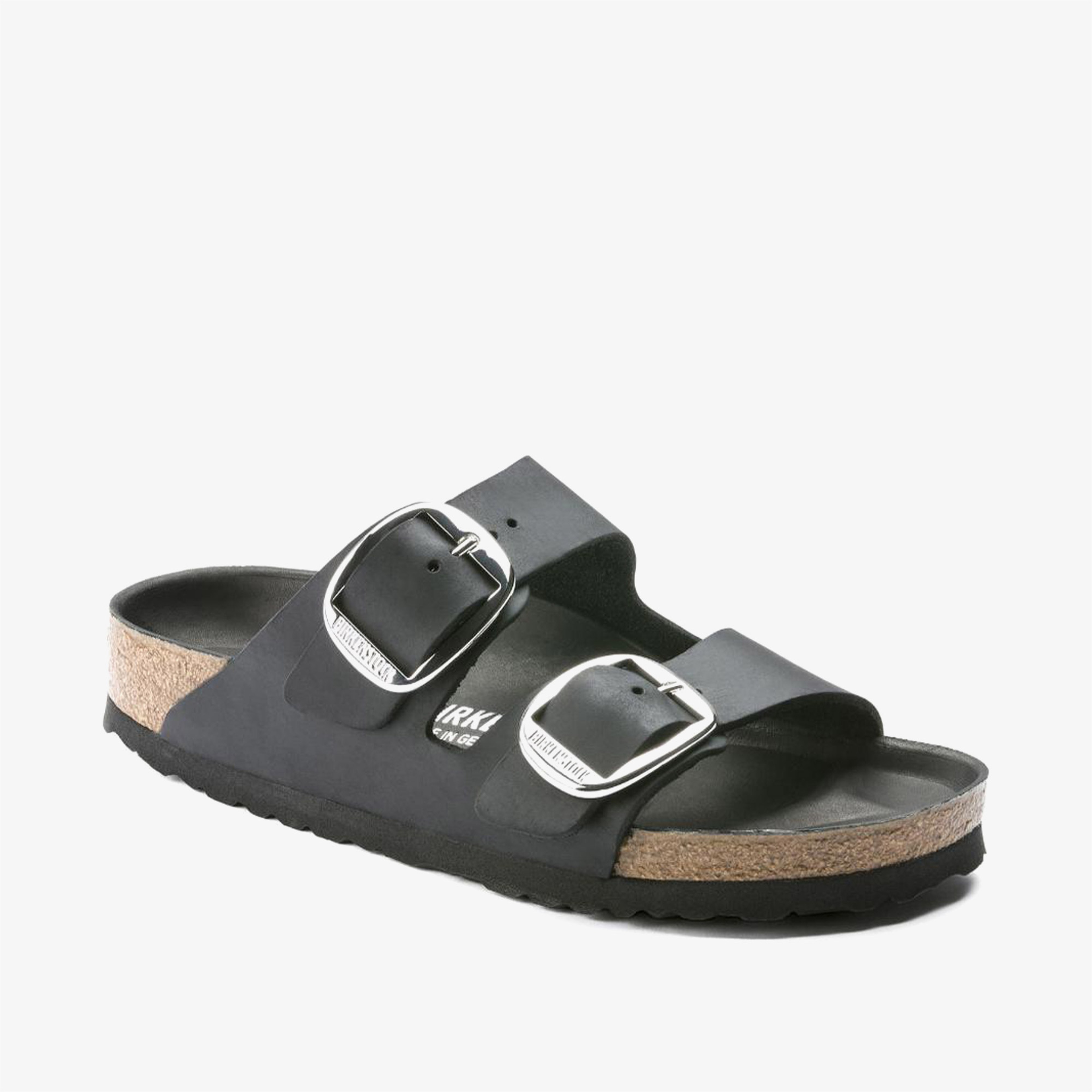 Birkenstock Arizona Big Buckle Leoi Kadın Siyah Terlik