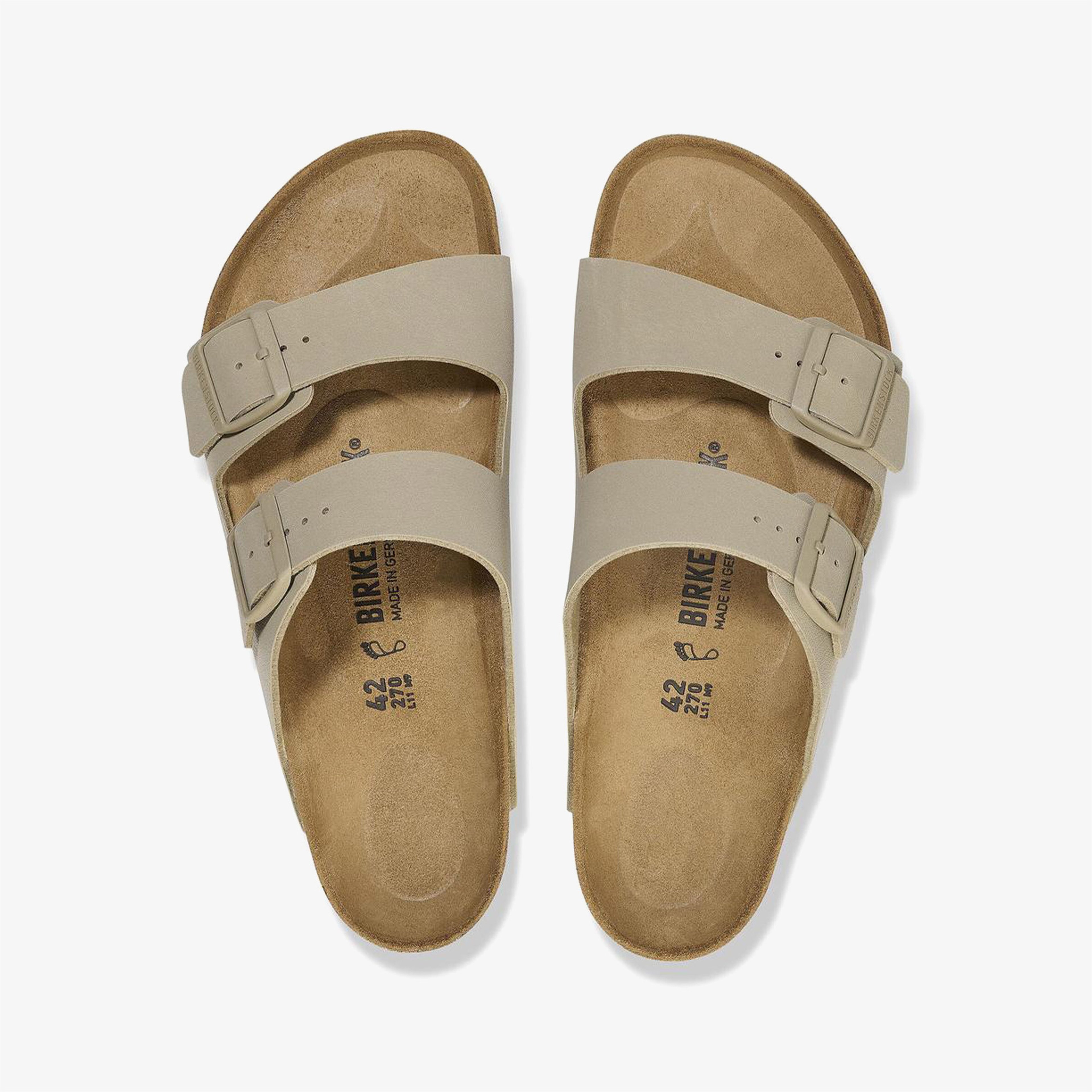 Birkenstock Arizona Bf Unisex Bej Terlik