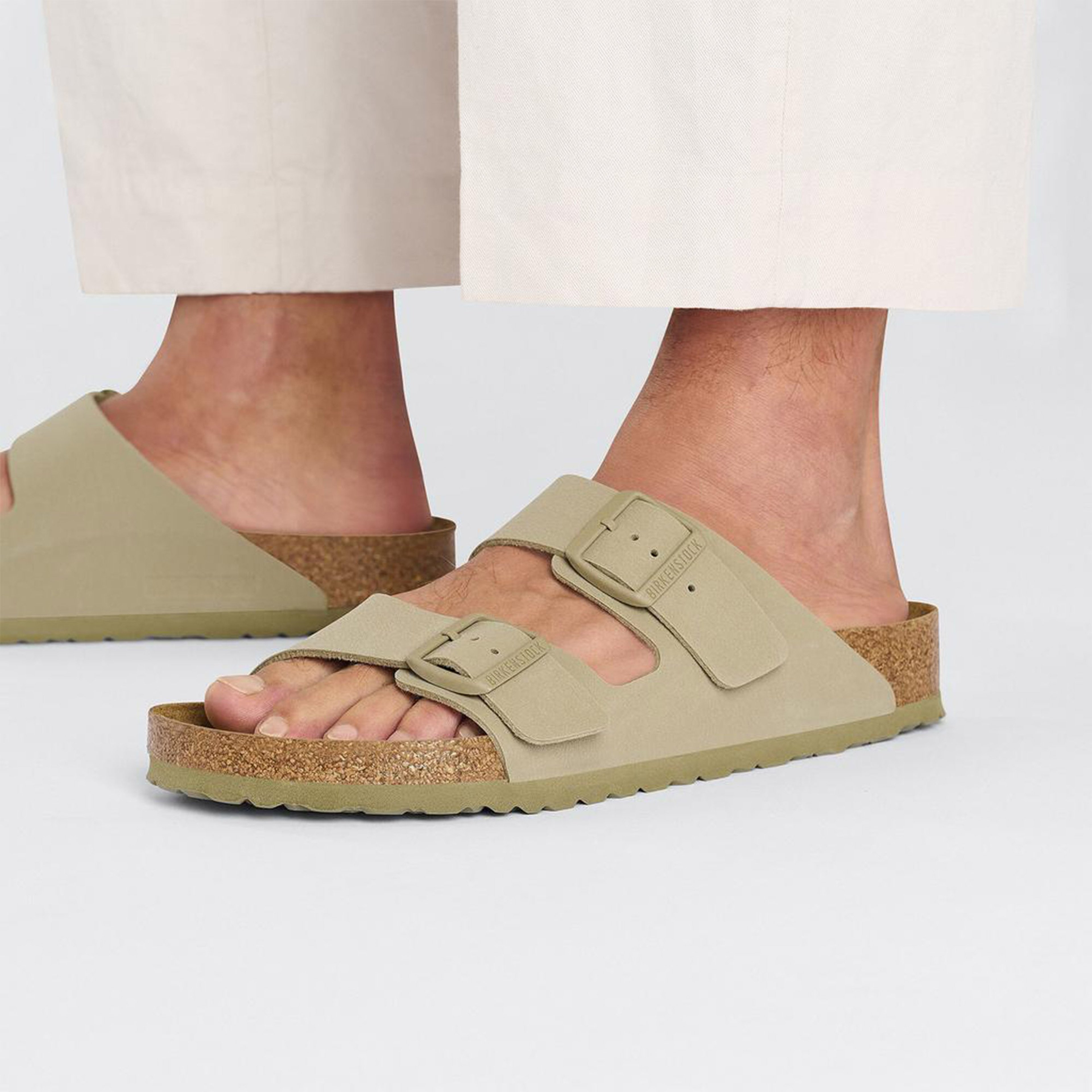 Birkenstock Arizona Bf Unisex Bej Terlik