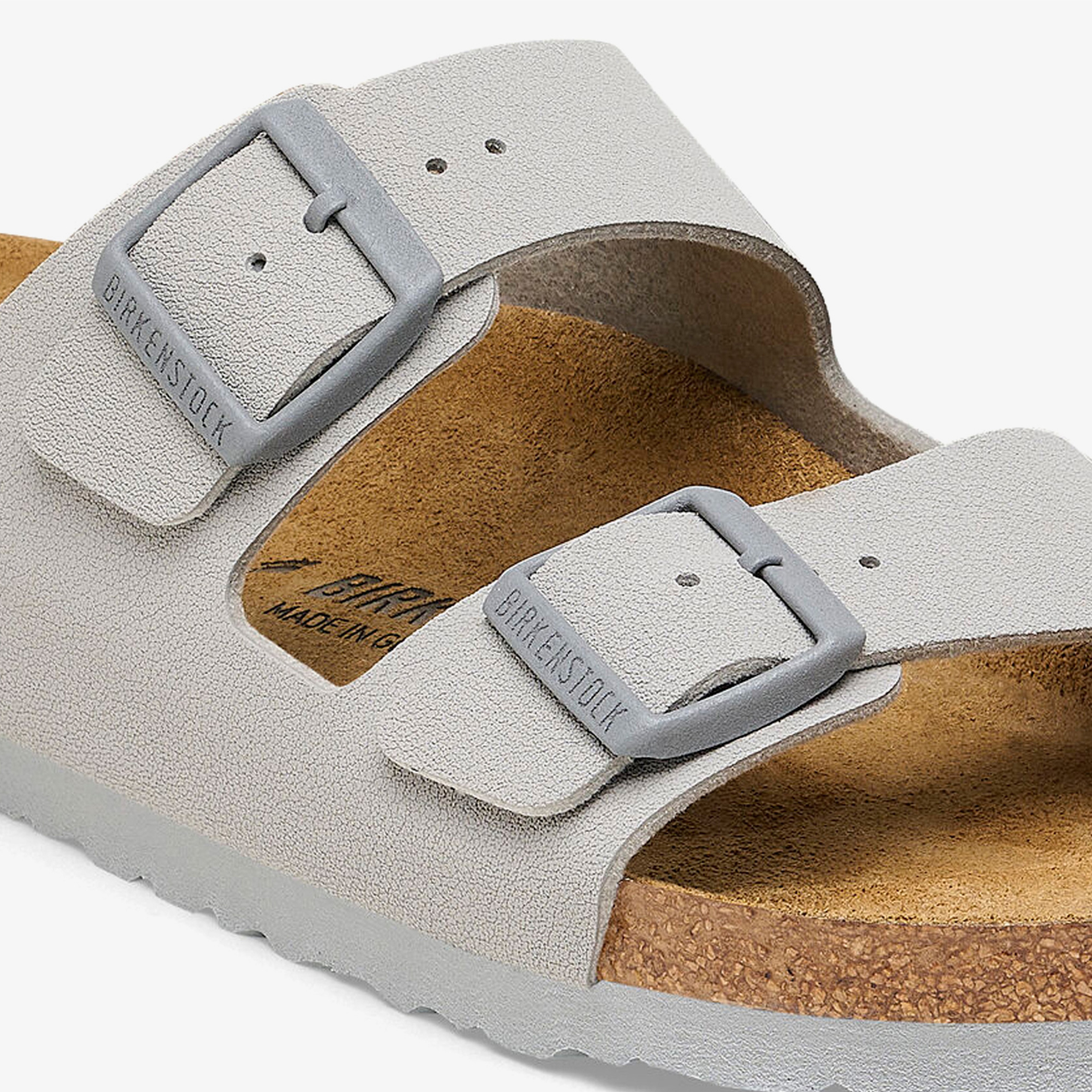 Birkenstock Arizona Bf Kadın Gri Terlik