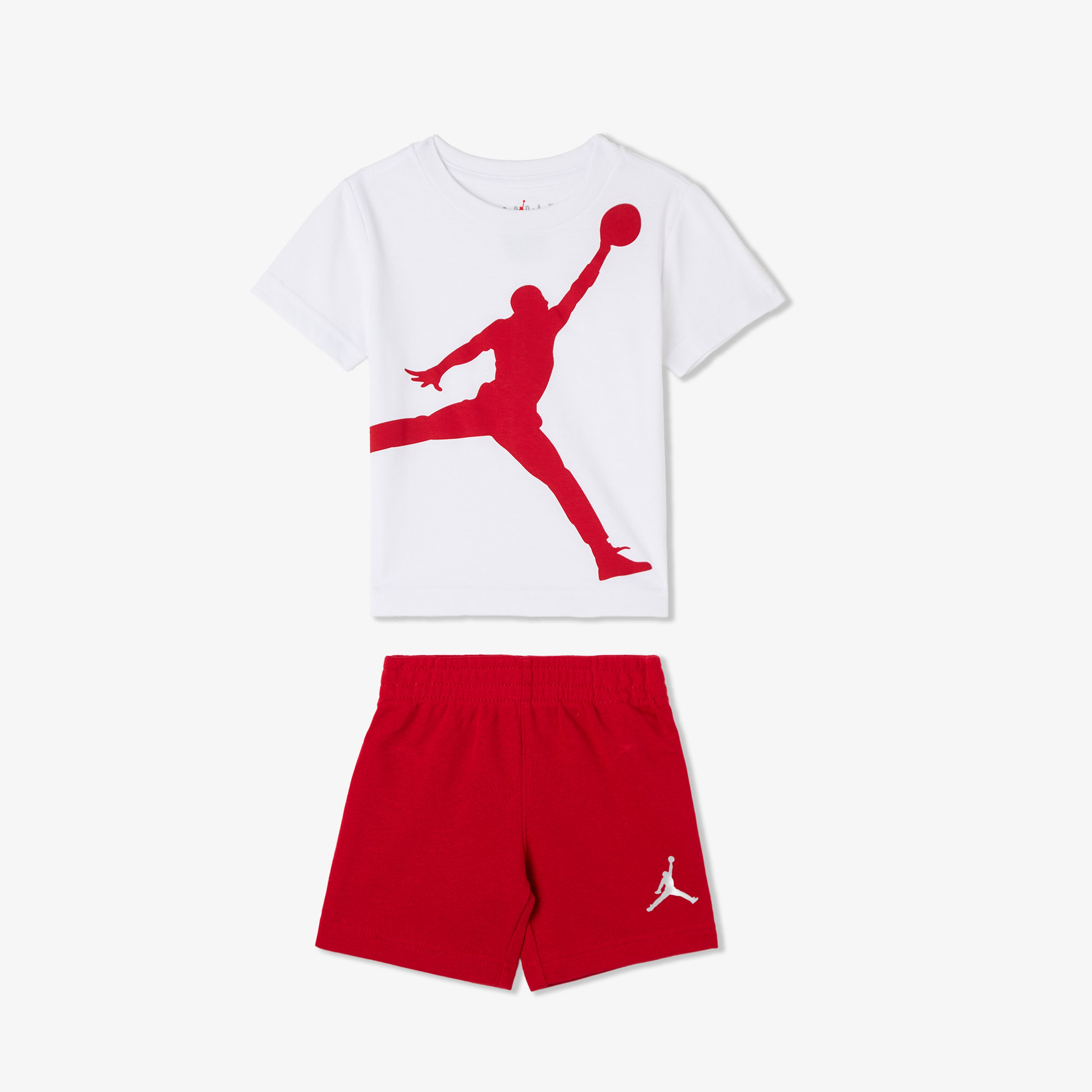 Jordan Jdb Jumbo Jumpman Short Set Bebek Kırmızı Eşofman Takımı