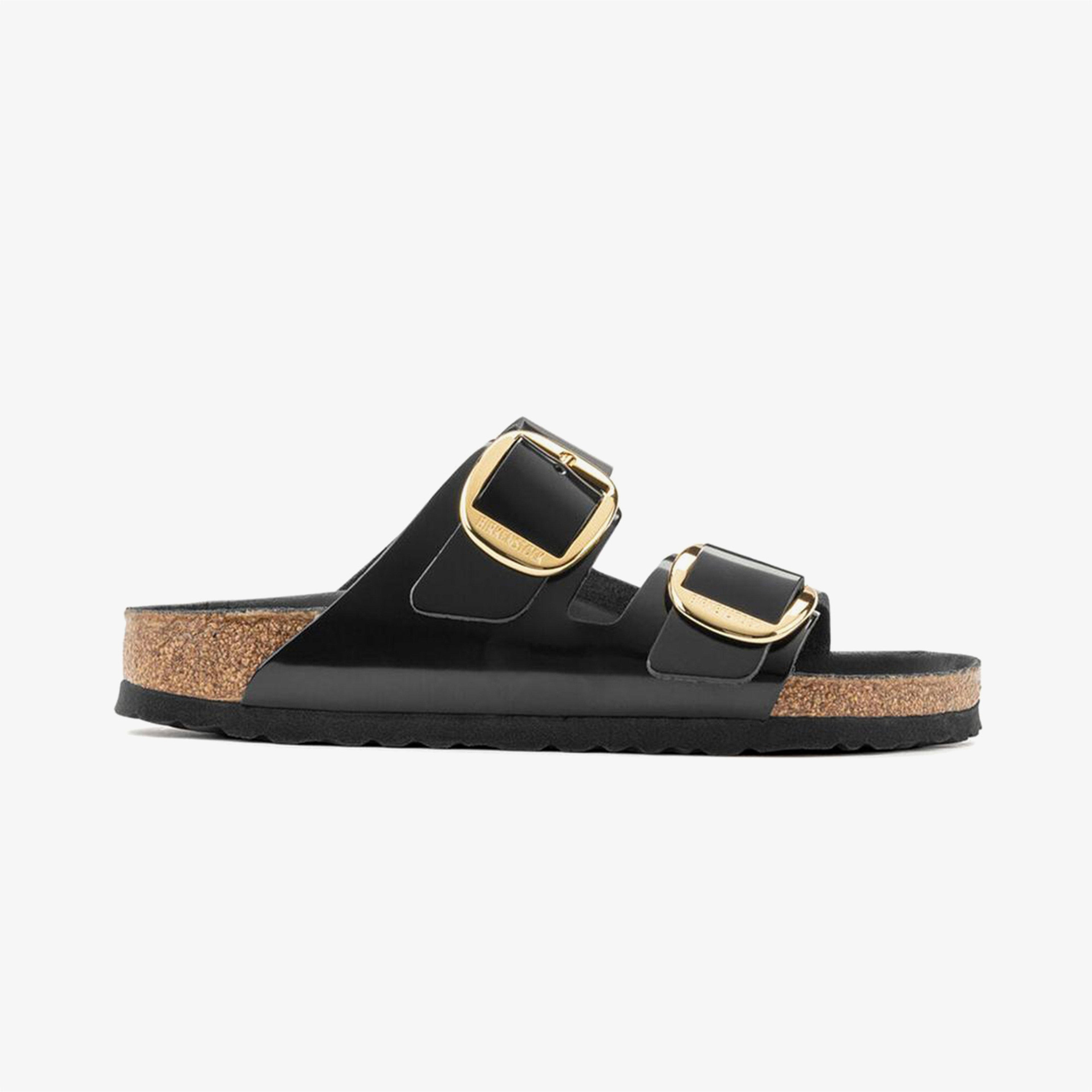 Birkenstock Arizona Big Buckle Nl High Shine Kadın Siyah Terlik