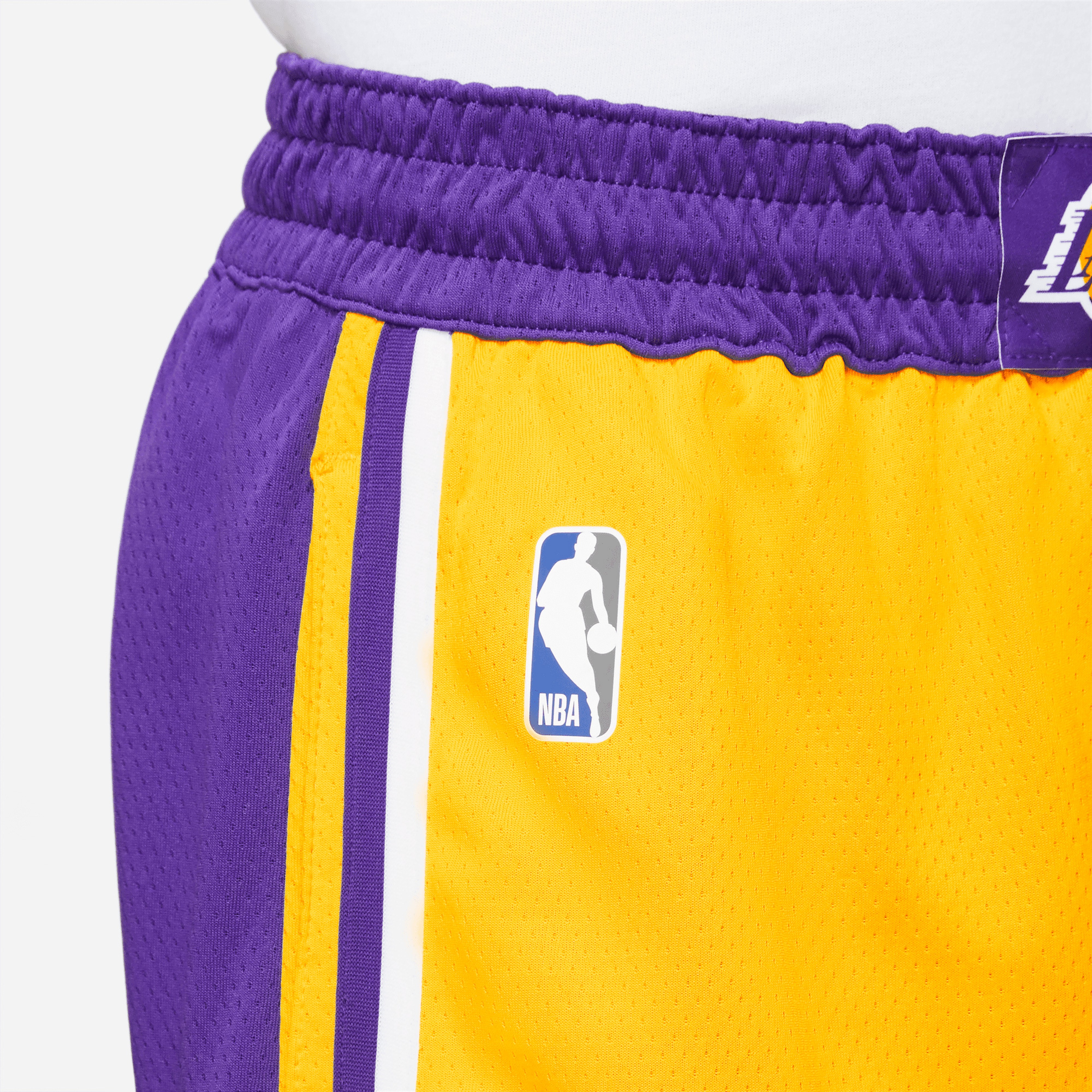 Nike Los Angeles Lakers Spotlight Erkek Sarı Basketbol Şortu