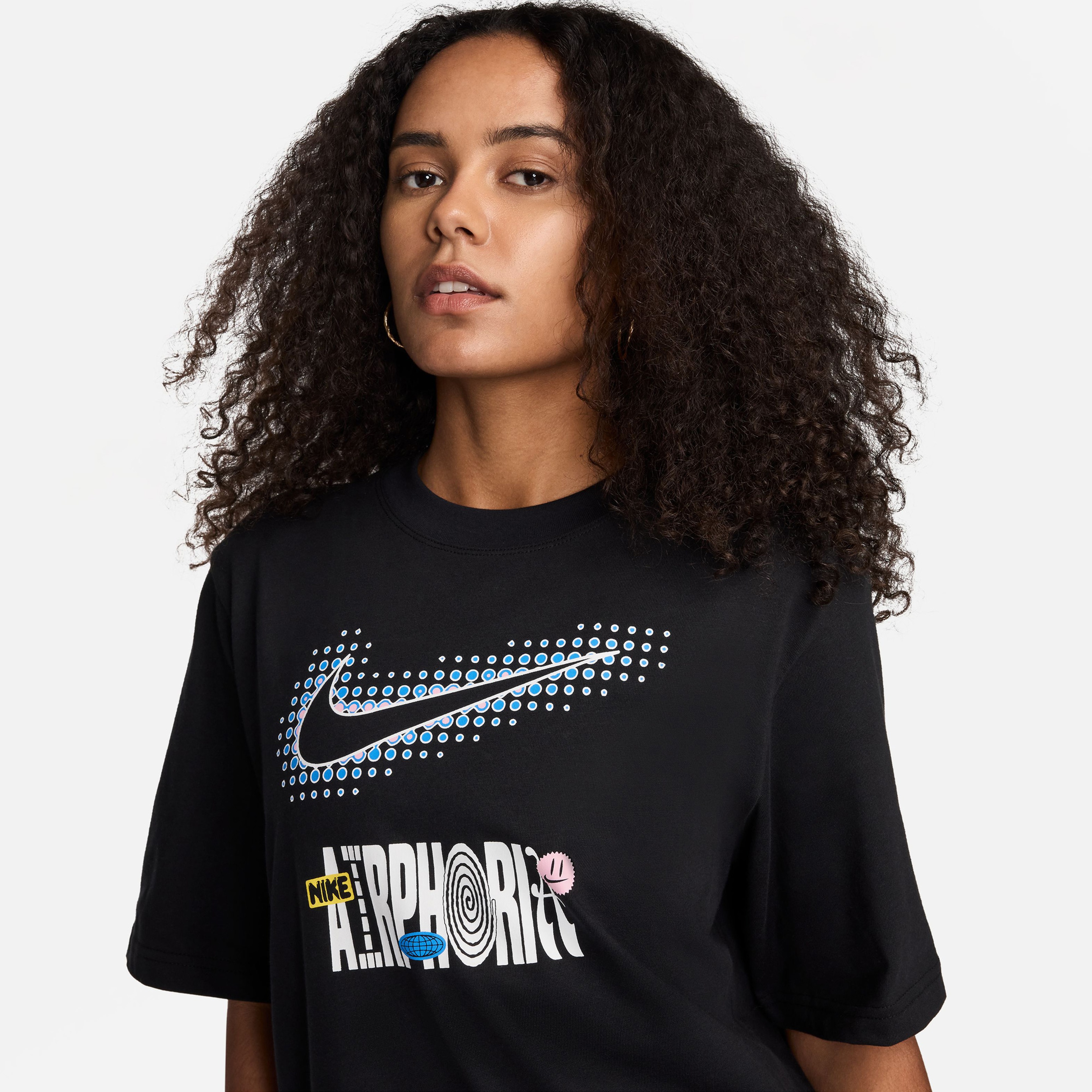 Nike Nsw Tee Oc2 Bf Festival Kadın Siyah T-Shirt
