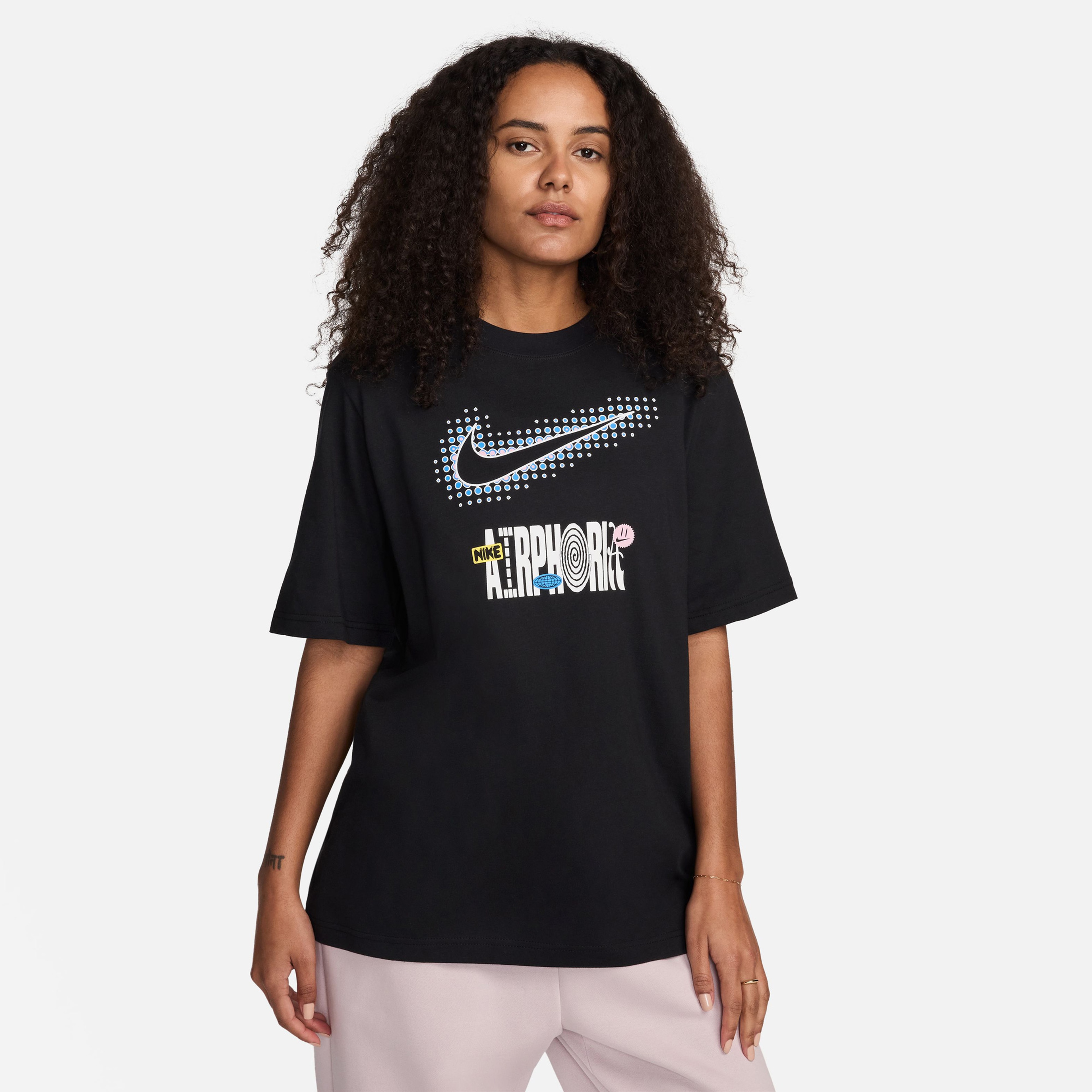 Nike Nsw Tee Oc2 Bf Festival Kadın Siyah T-Shirt